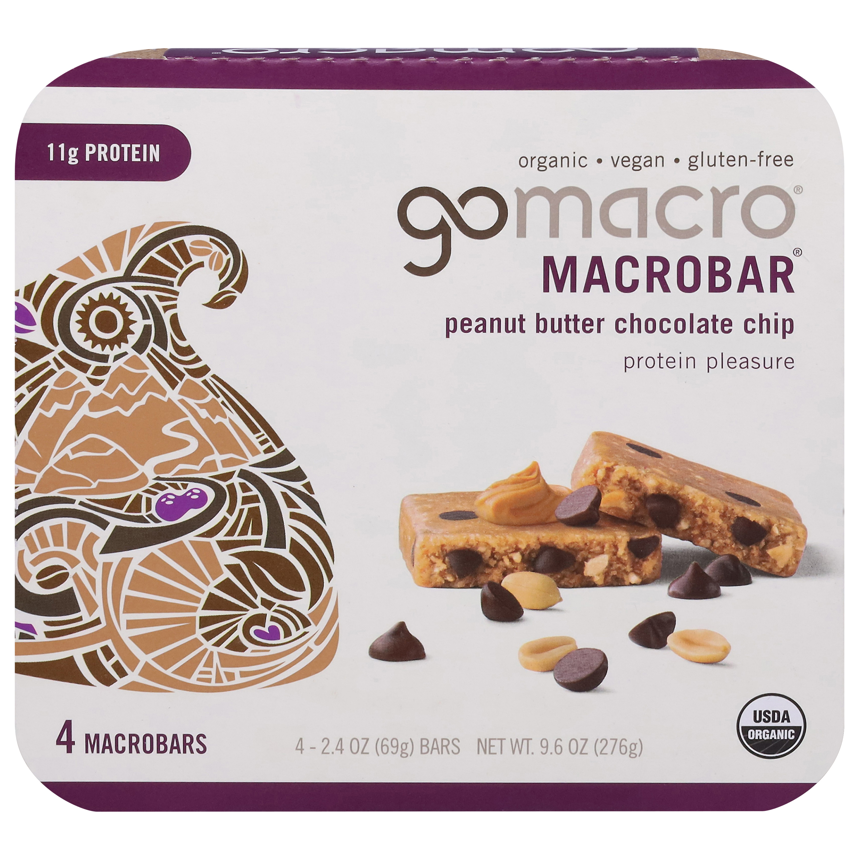 GoMacro Peanut Butter Chocolate Chip MacroBars