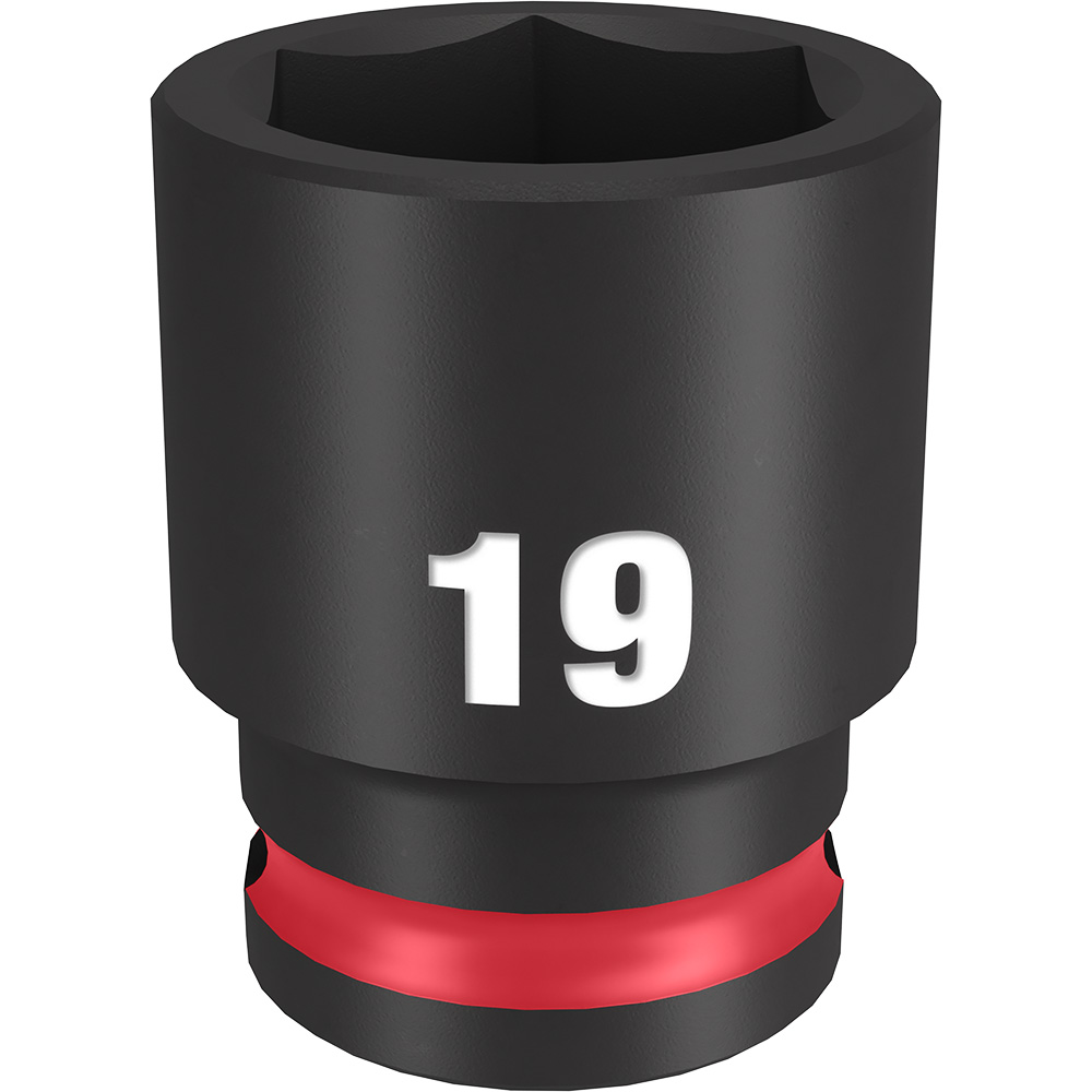SHOCKWAVE Impact Duty 3/8" Drive 19MM Standard 6 Point Socket