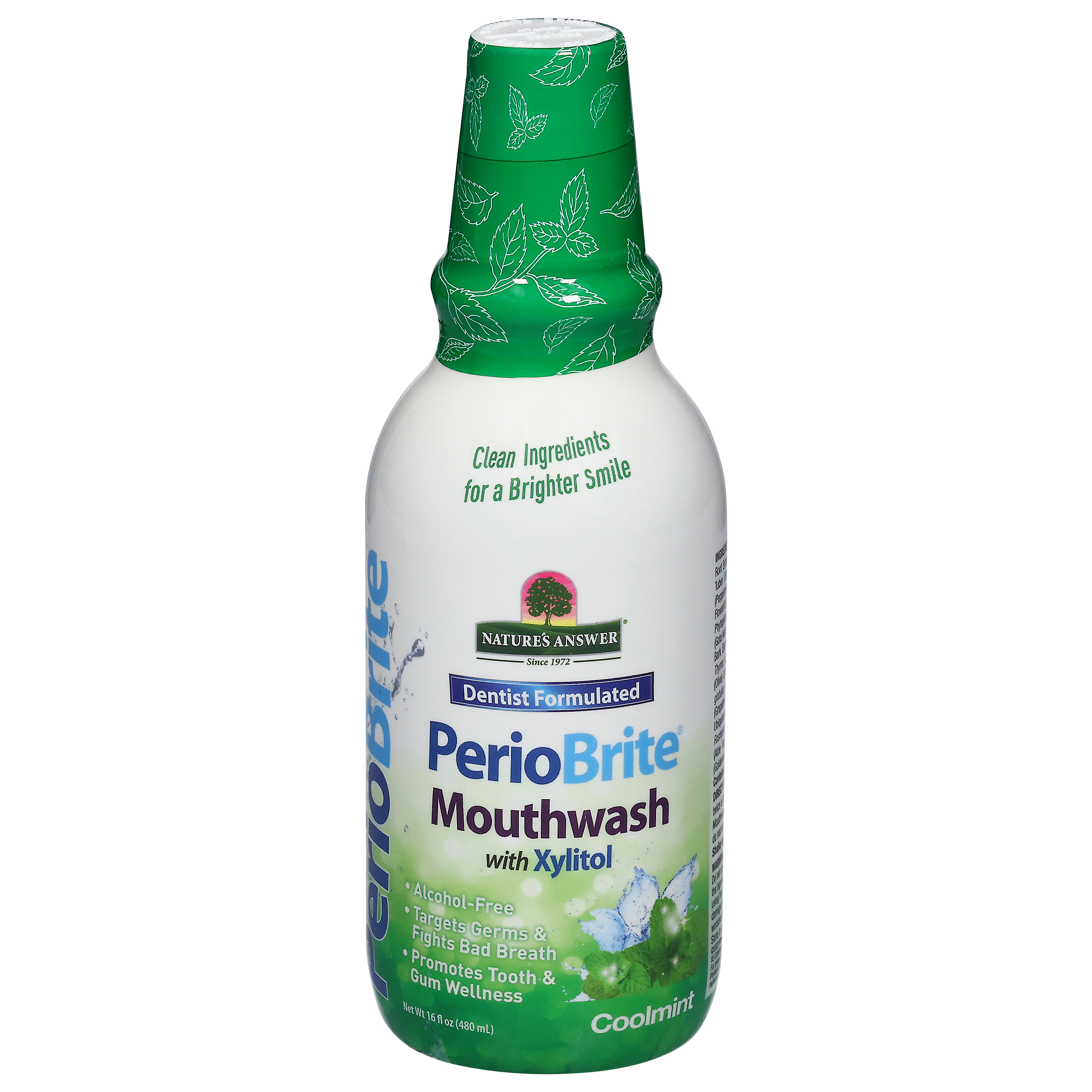 Nature`s Answer PerioWash Mouthwash, Af Cool Mint