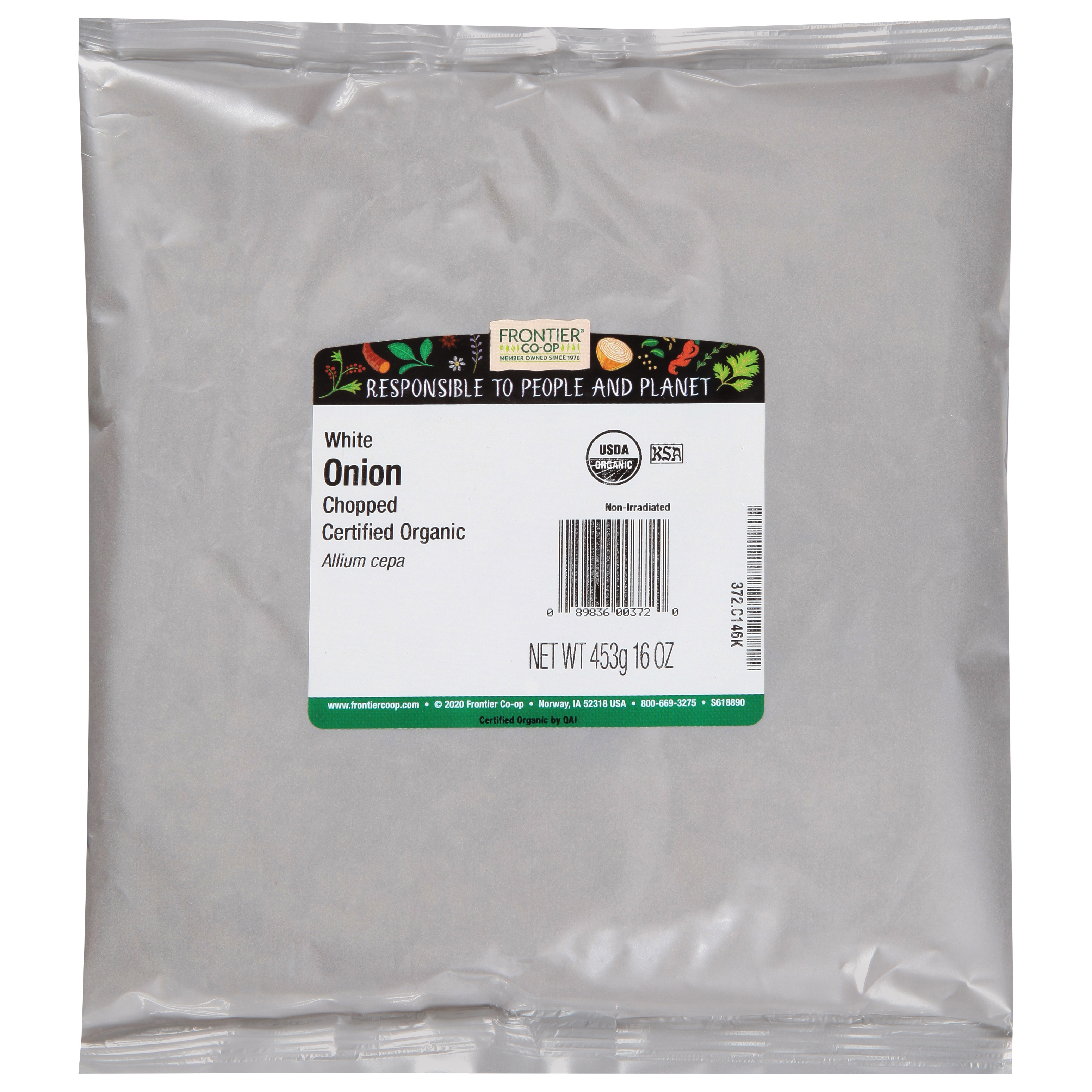 Frontier Co-op Chopped White Onion