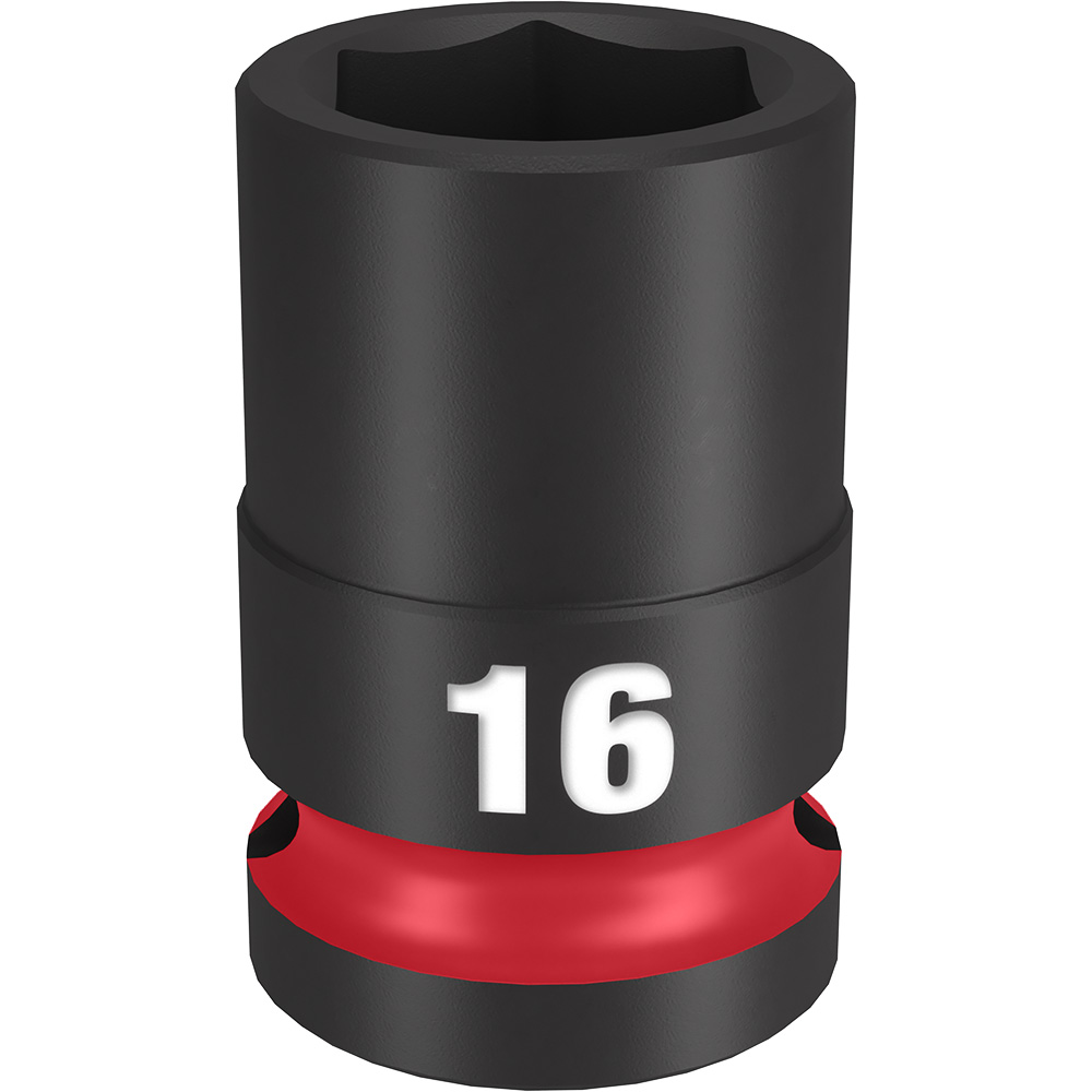 SHOCKWAVE Impact Duty 1/2" Drive 16MM Standard 6 Point Socket