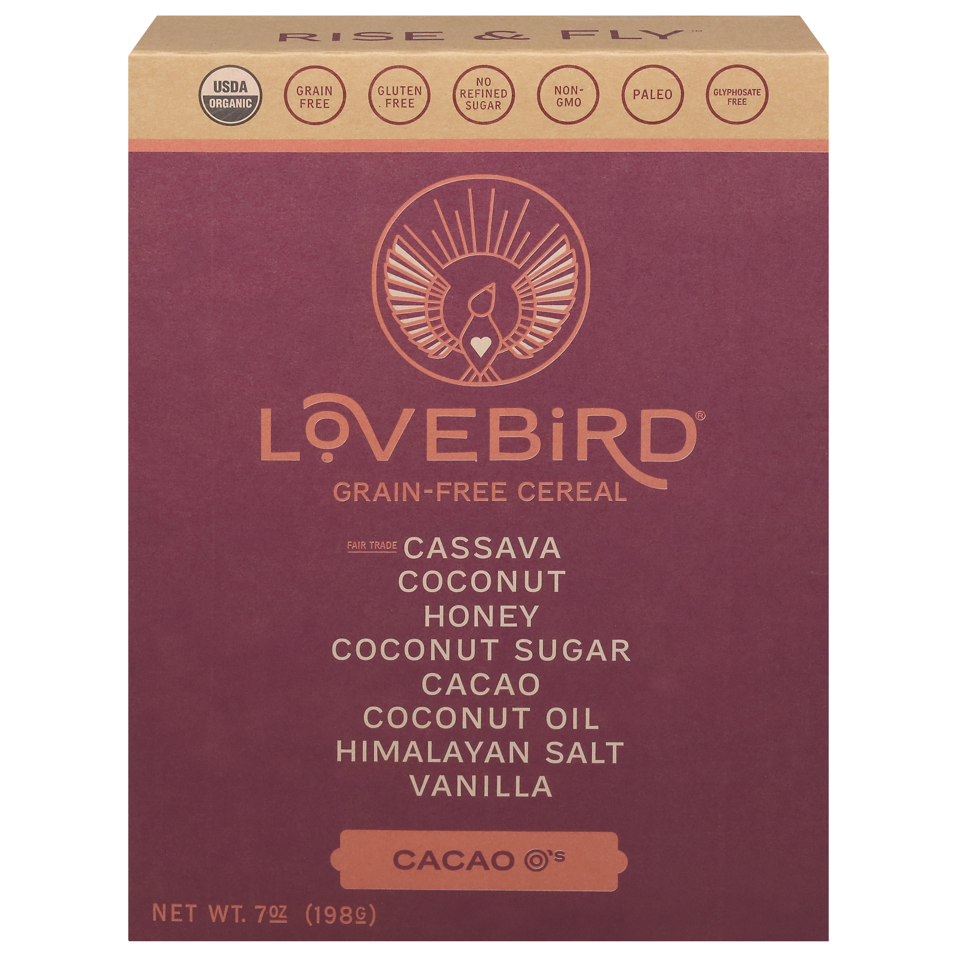 Lovebird Cacao Grain-Free Cereal