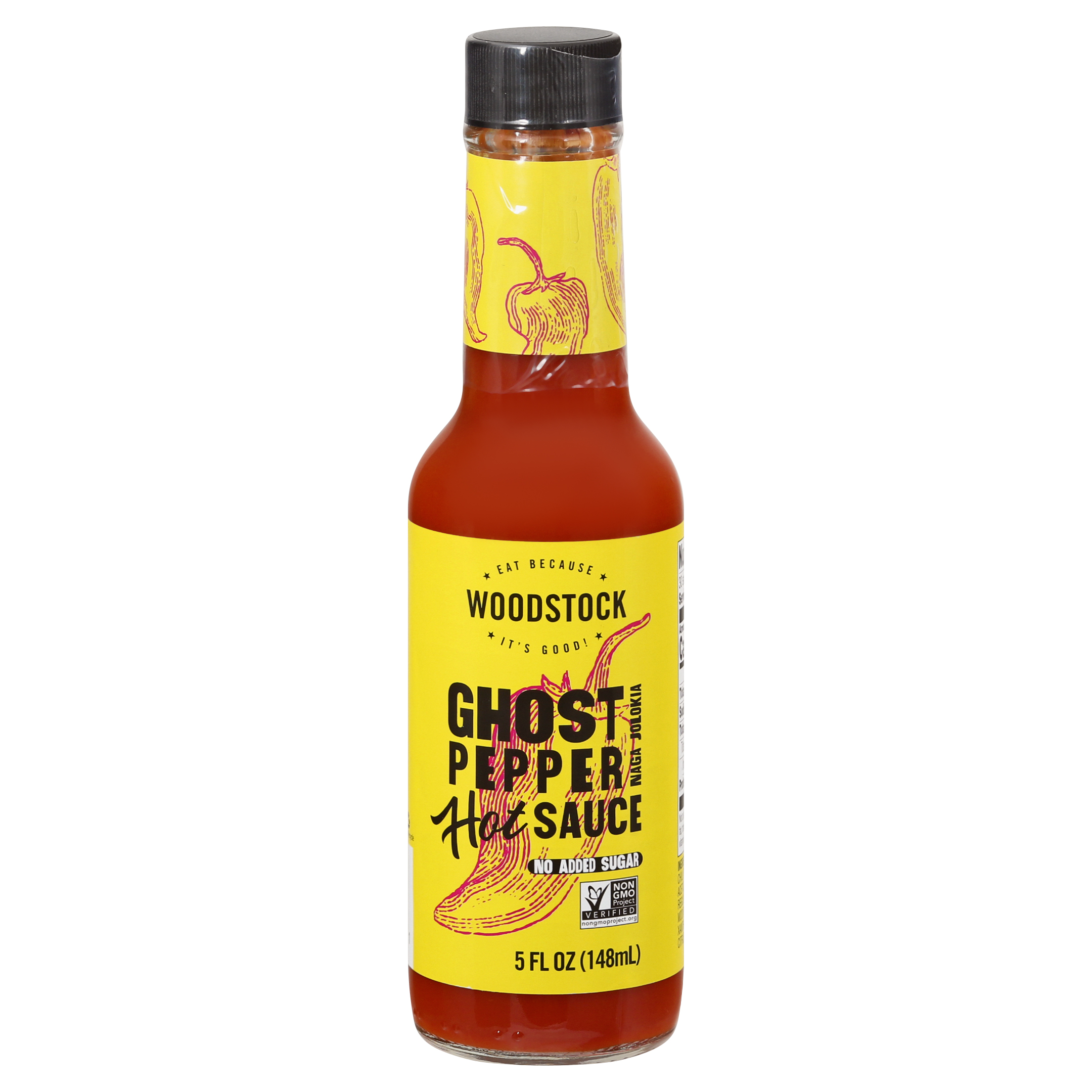 Woodstock Ghost Pepper Hot Sauce
