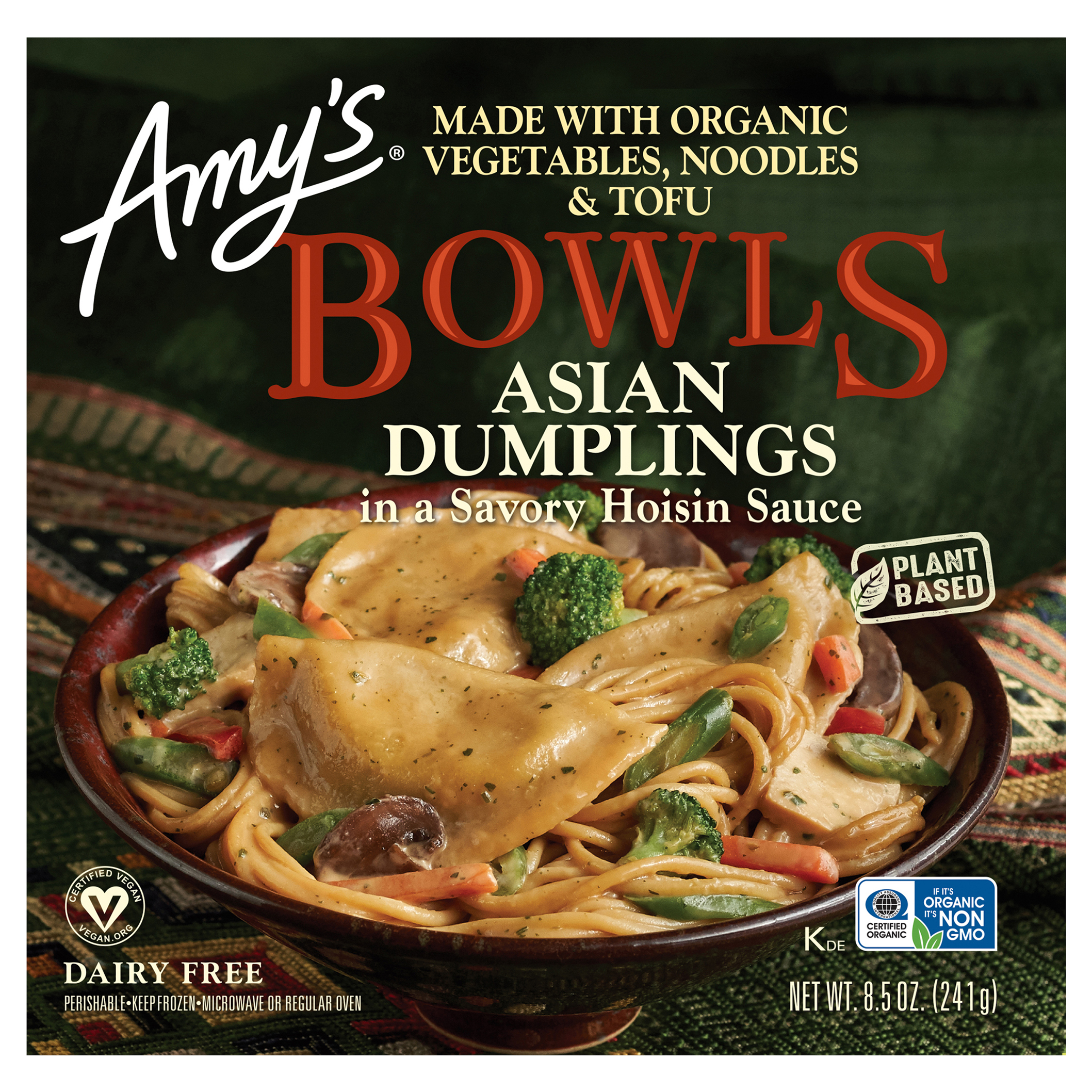 Amy's Bowls Asian Dumplings