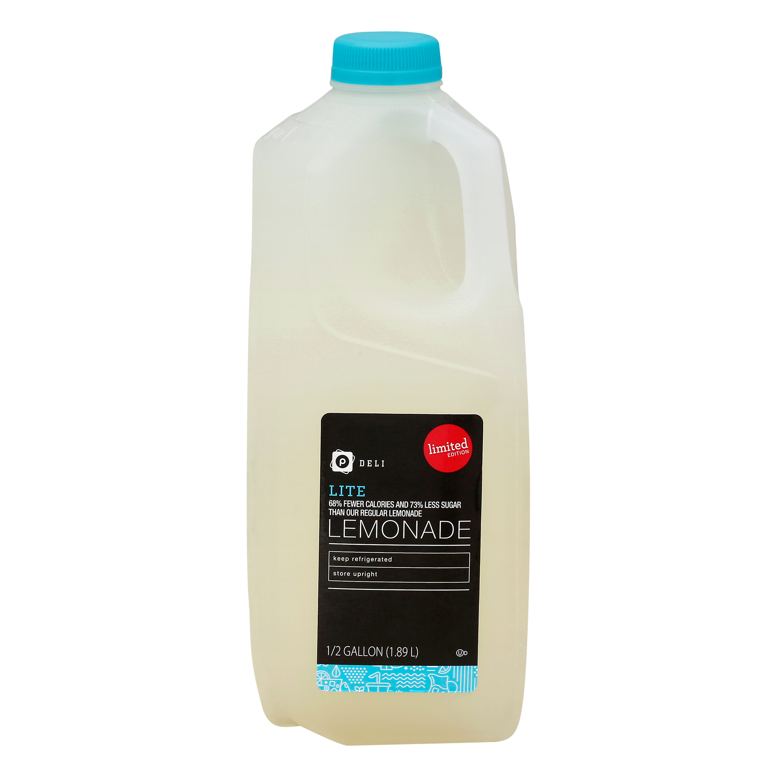 Publix Deli Lite Lemonade 0.5 gl JUG