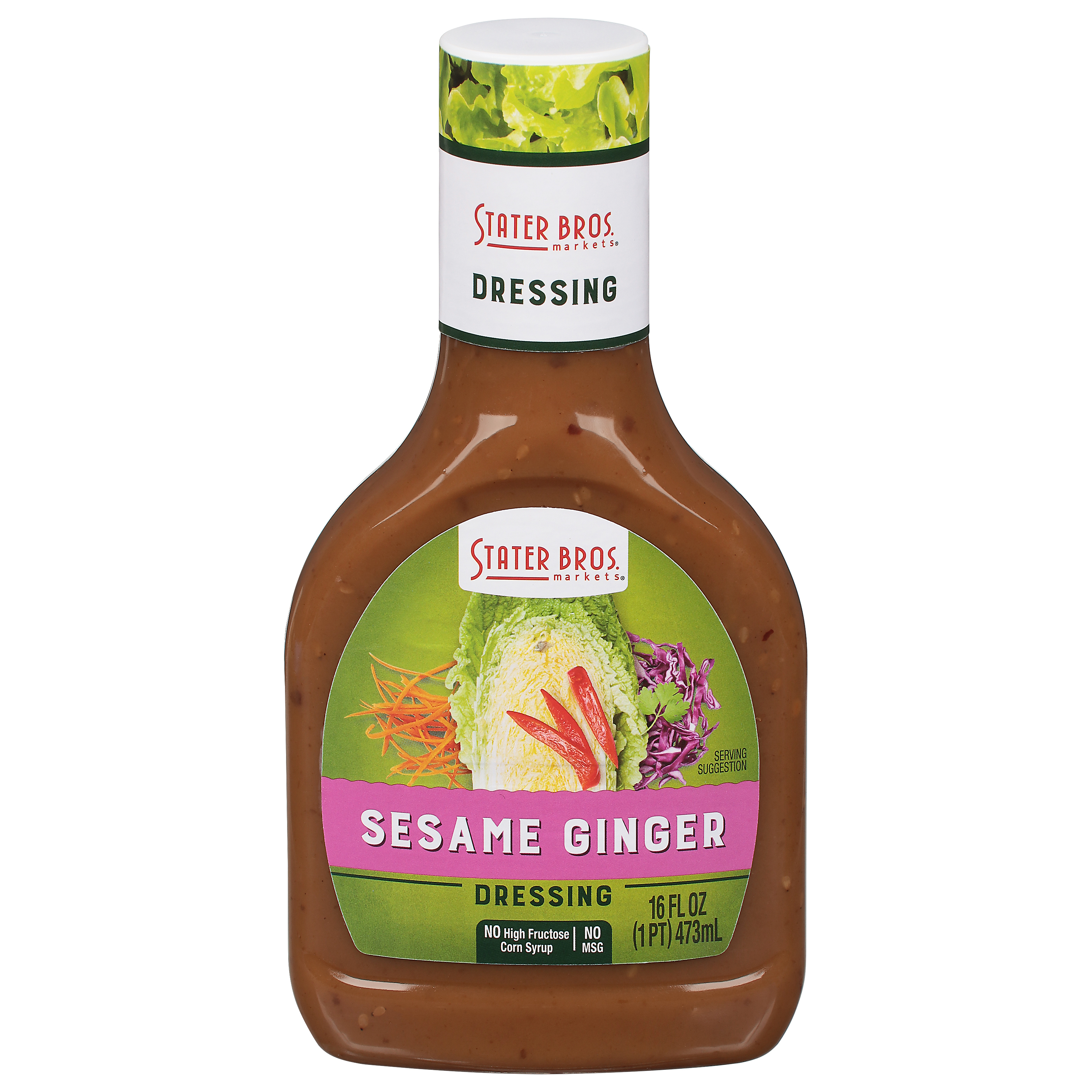 Stater Bros. Markets Sesame Ginger Dressing 16 fl oz