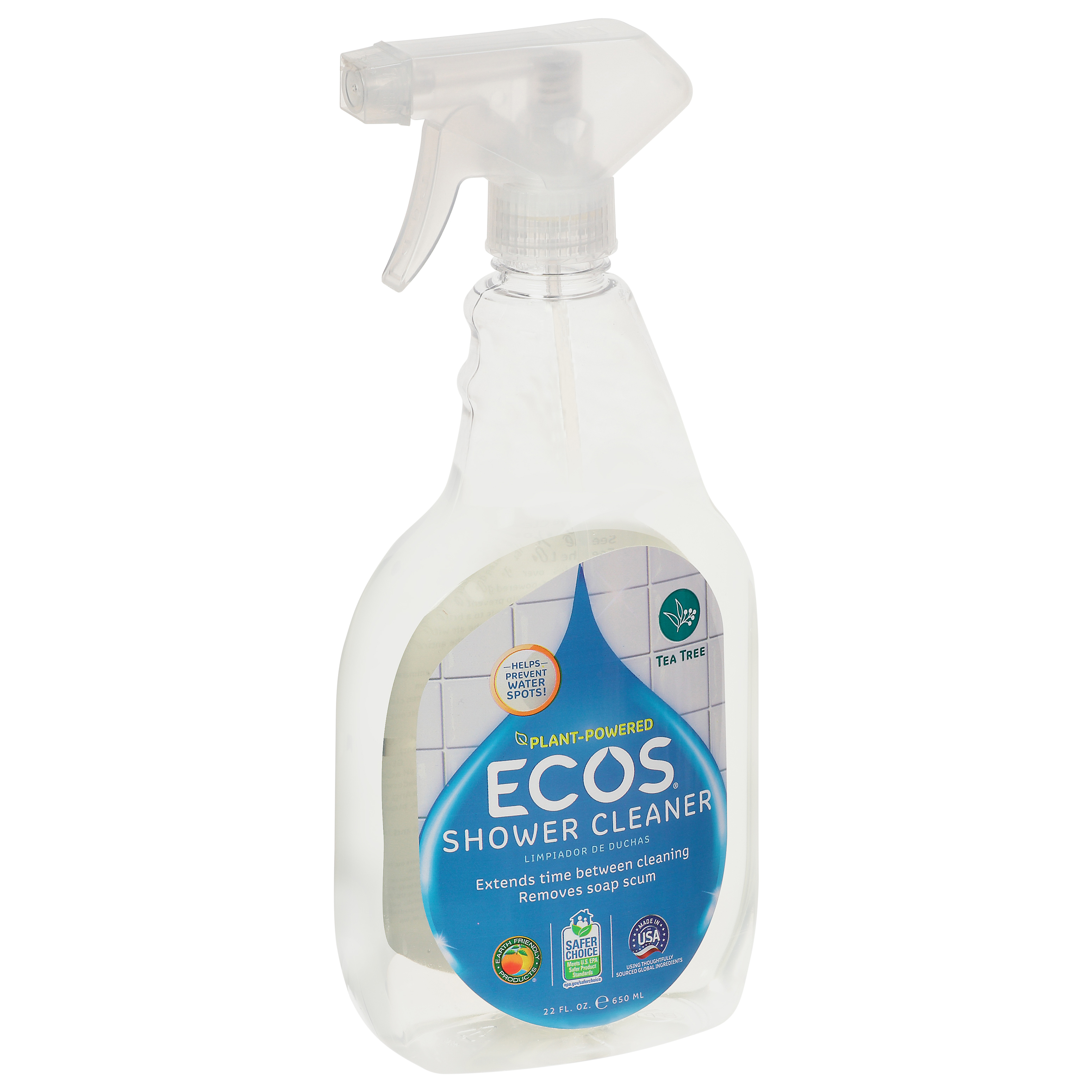 Ecos Plant-Powered Tea Tree Shower Cleaner
