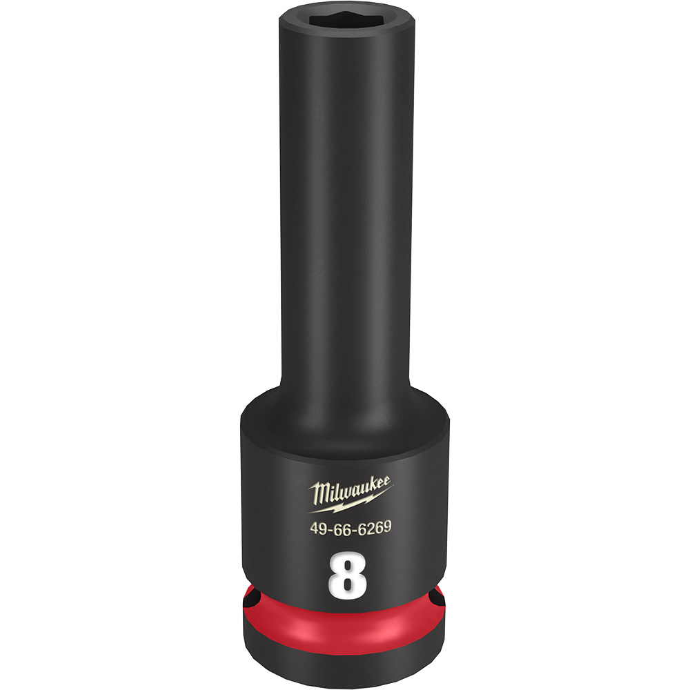 Douille à 6 points SHOCKWAVE Impact Duty™ de 1/2 po de profondeur 8 mm