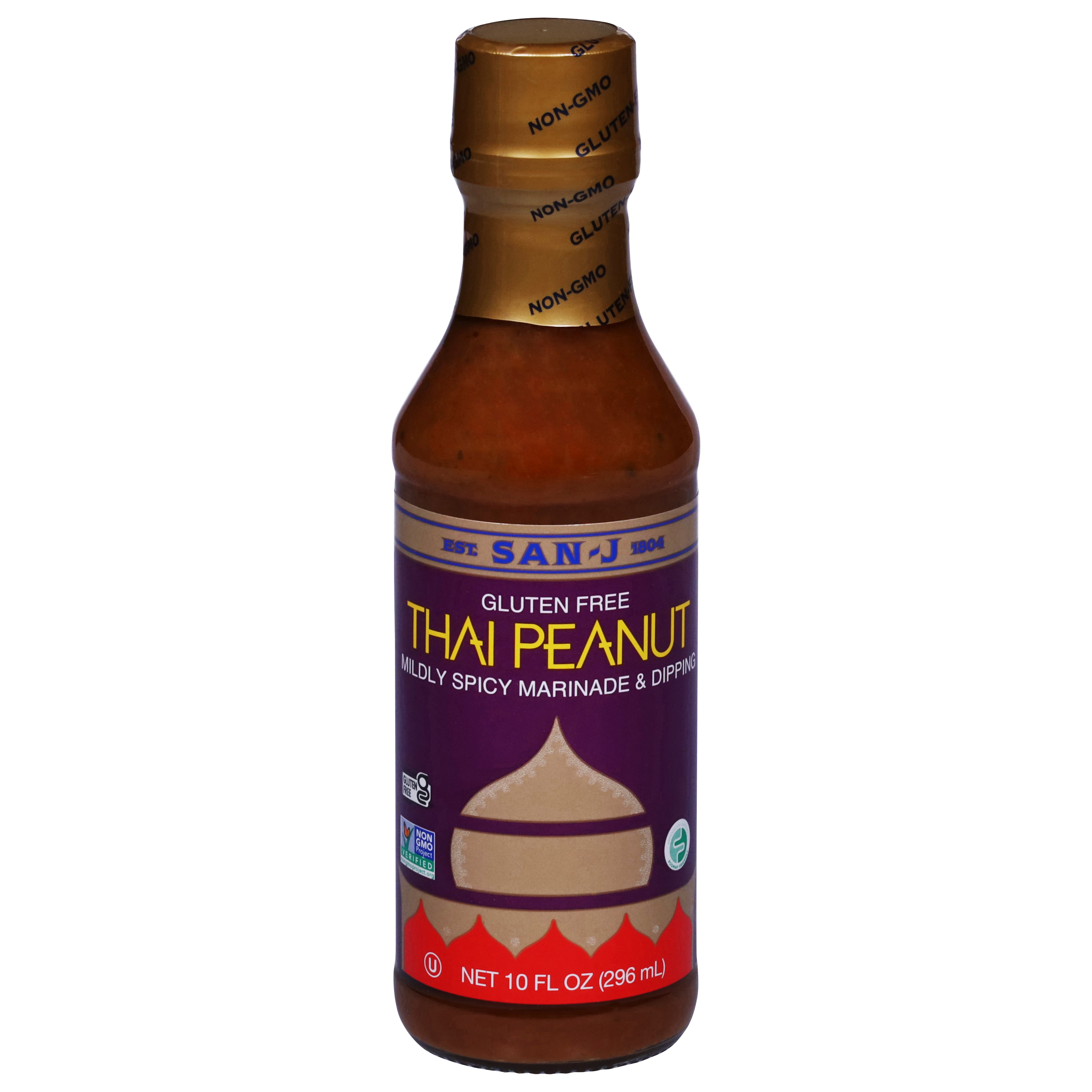 San-J Gluten Free Mildy Spicy Thai Peanut Marinade & Dipping