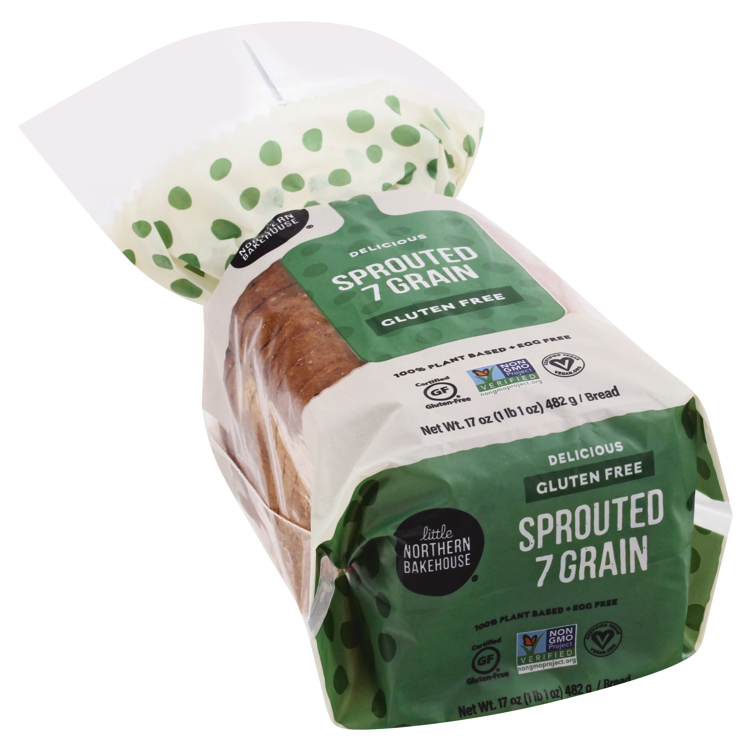 Little Northern Bakehouse Gluten Free Sprouted 7 Grain Delicious Bread