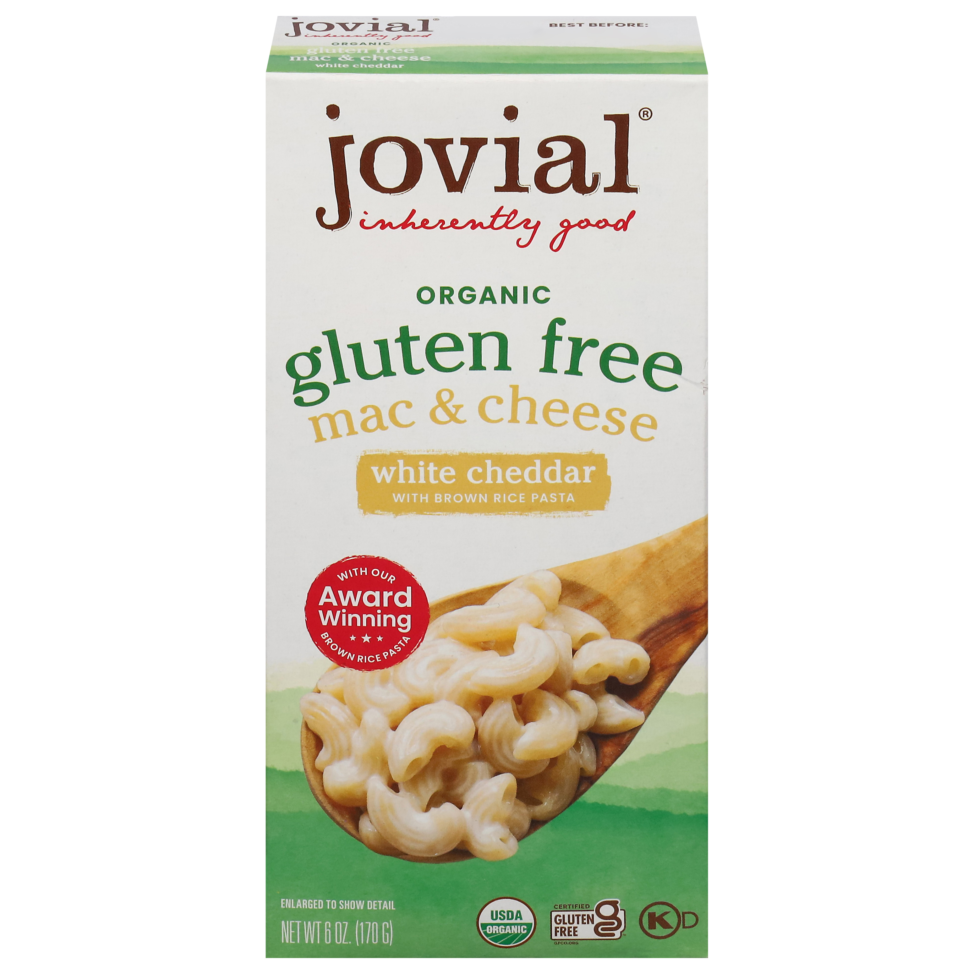 Jovial Gluten Free White Cheddar Mac & Cheese