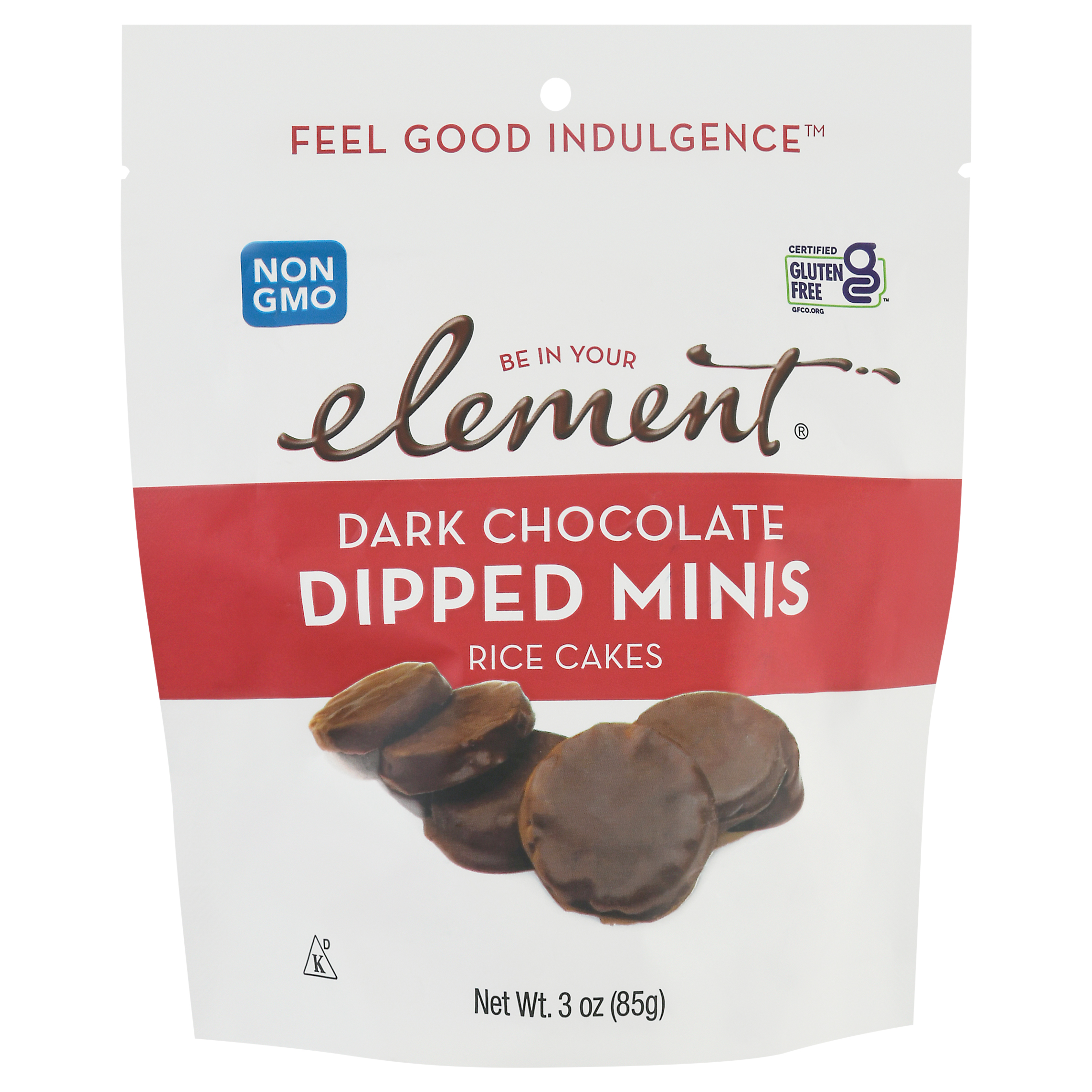 Element Dark Chocolate Dipped Minis Rice Cakes