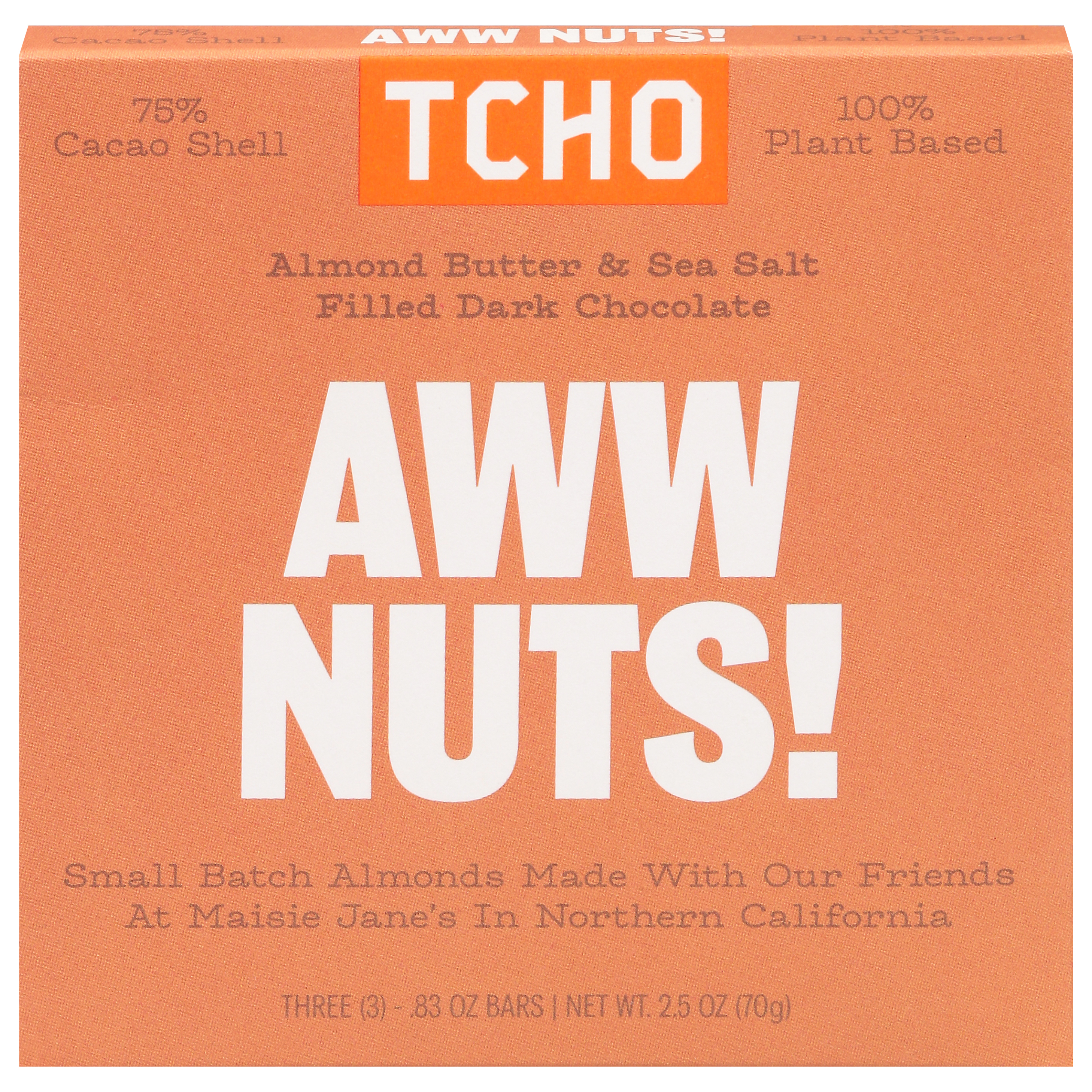 Tcho Aww Nuts Dark Chocolate