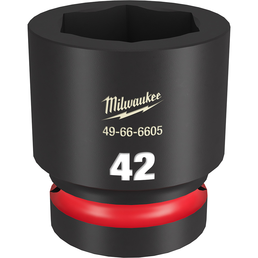 SHOCKWAVE Impact Duty 1" Drive 42MM Standard 6 Point Socket