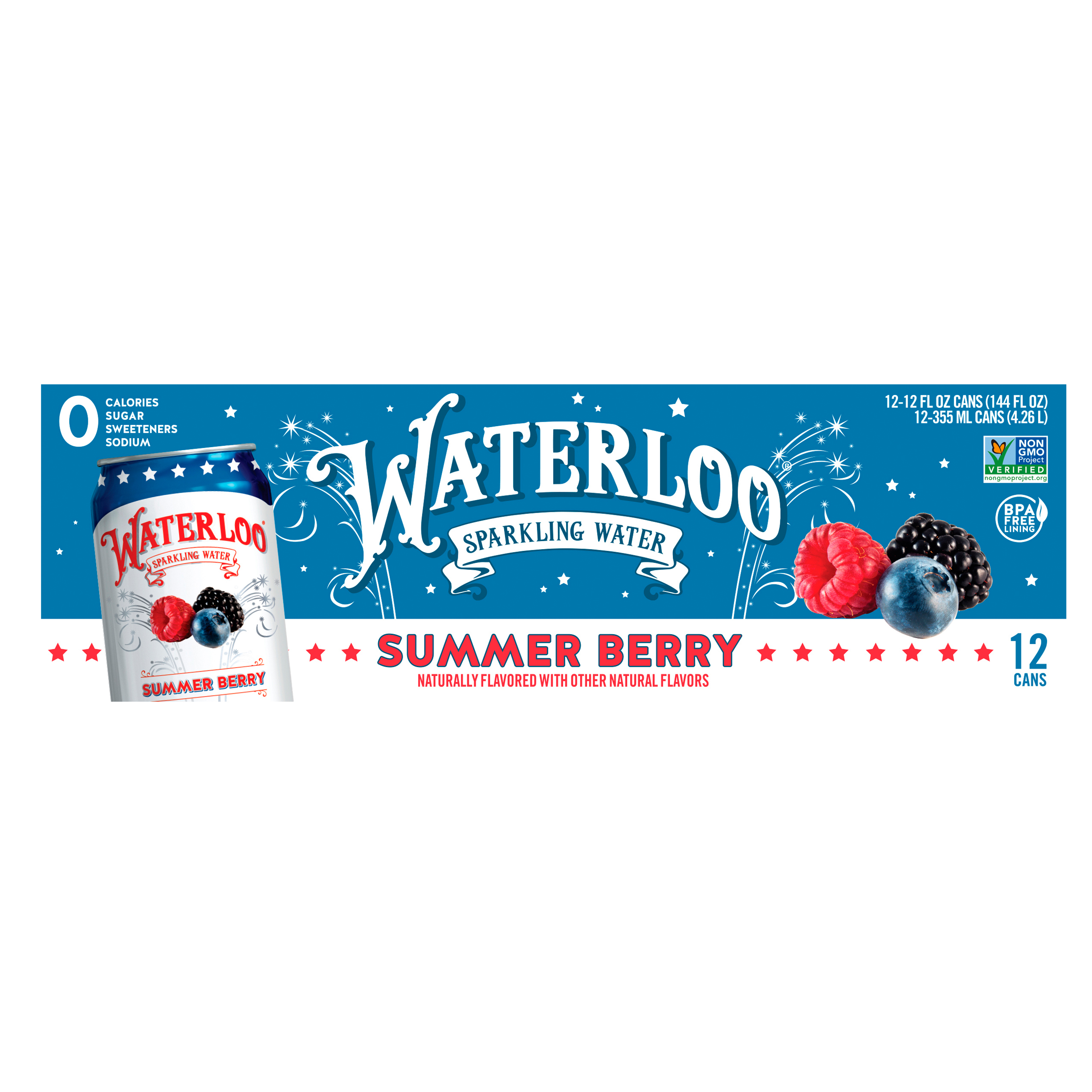 Waterloo Summer Berry Sparkling Water