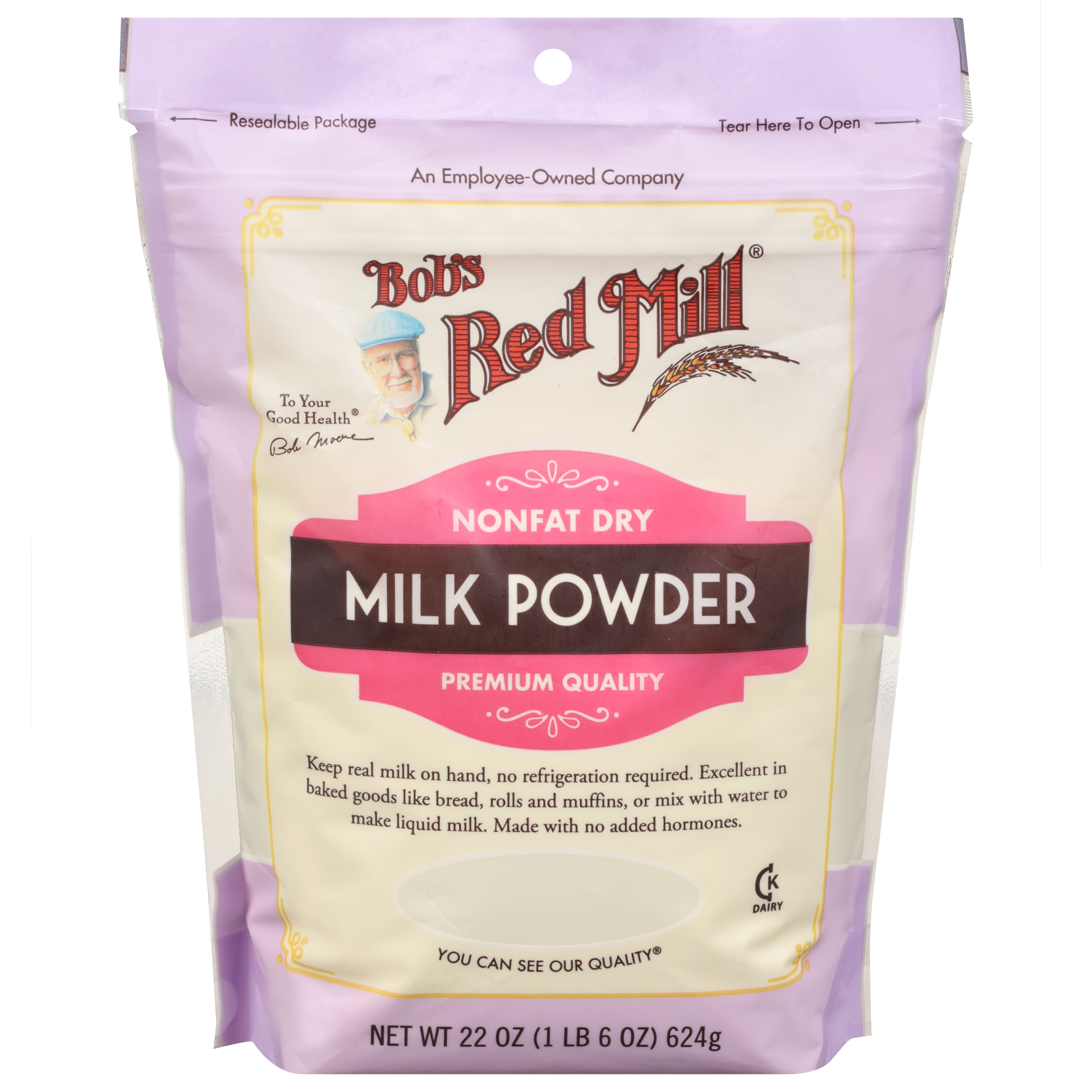 Bob's Red Mill Nonfat Dry Premium Quality Milk Powder