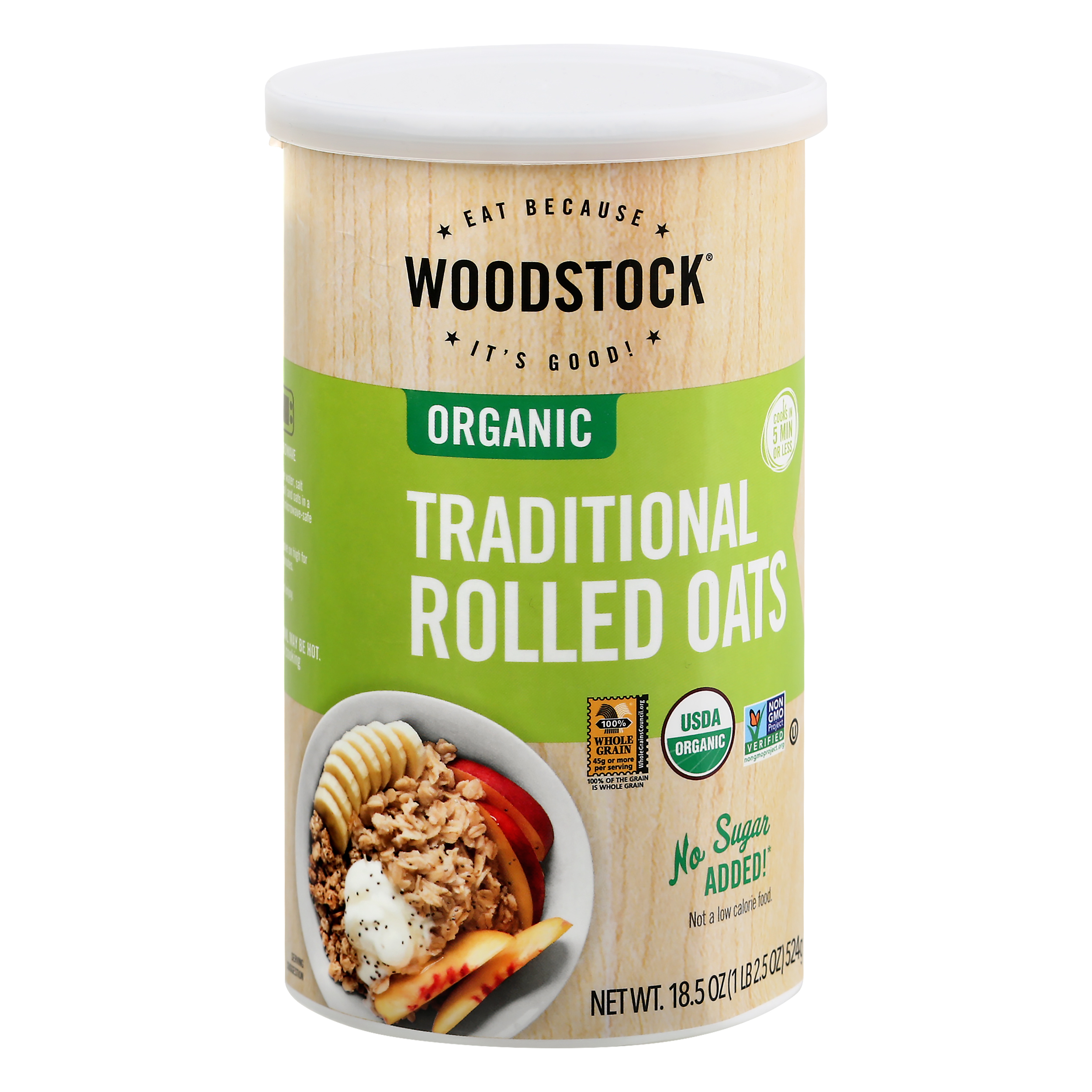 Woodstock Organic Traditional Rolled Oats