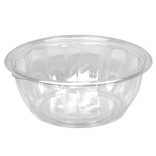 S06P 32OZ Clear PET ROUND BOWL480/CS PET