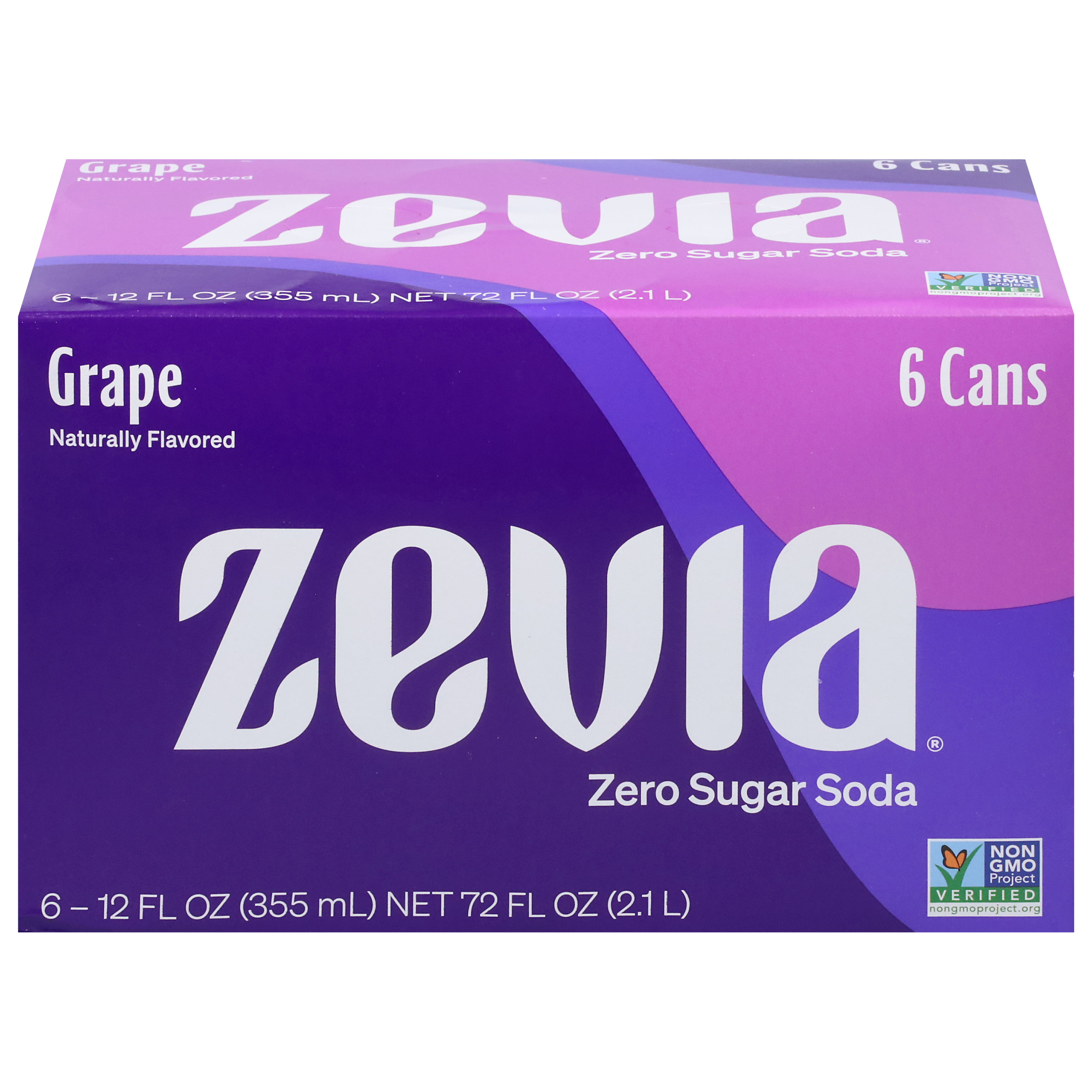 Zevia Zero Sugar Grape Soda