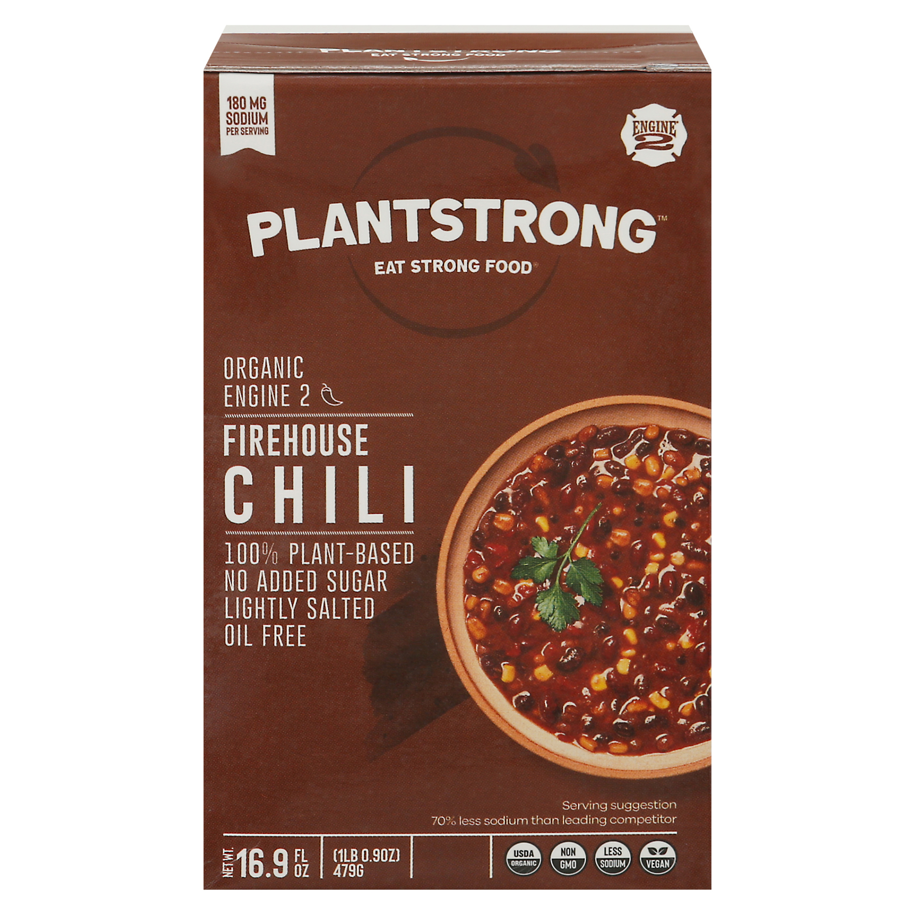 PlantStrong Organic Engine 2 Firehouse Chili