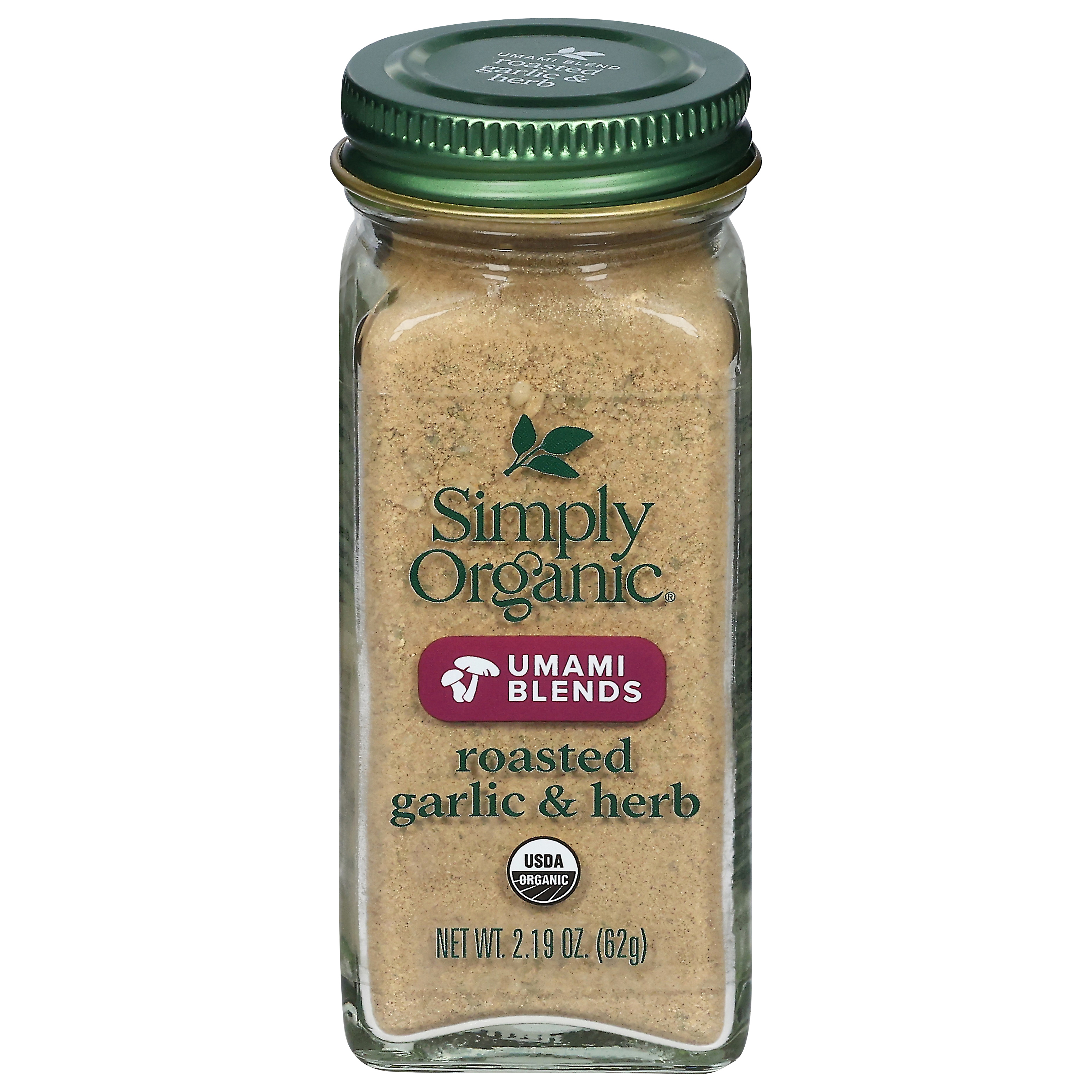 Simply Organic Roasted Garlic & Herb Umami Blends