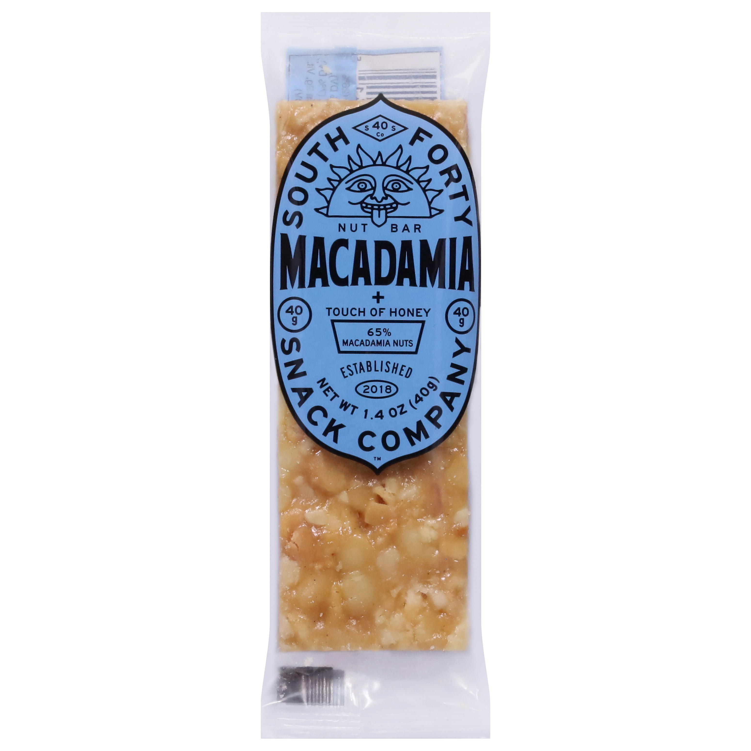 South Forty Snack Company Macadamia Nut Bar