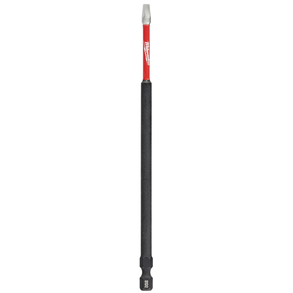 SHOCKWAVE 6 in. Impact Square Recess #2 Power Bits 10PK