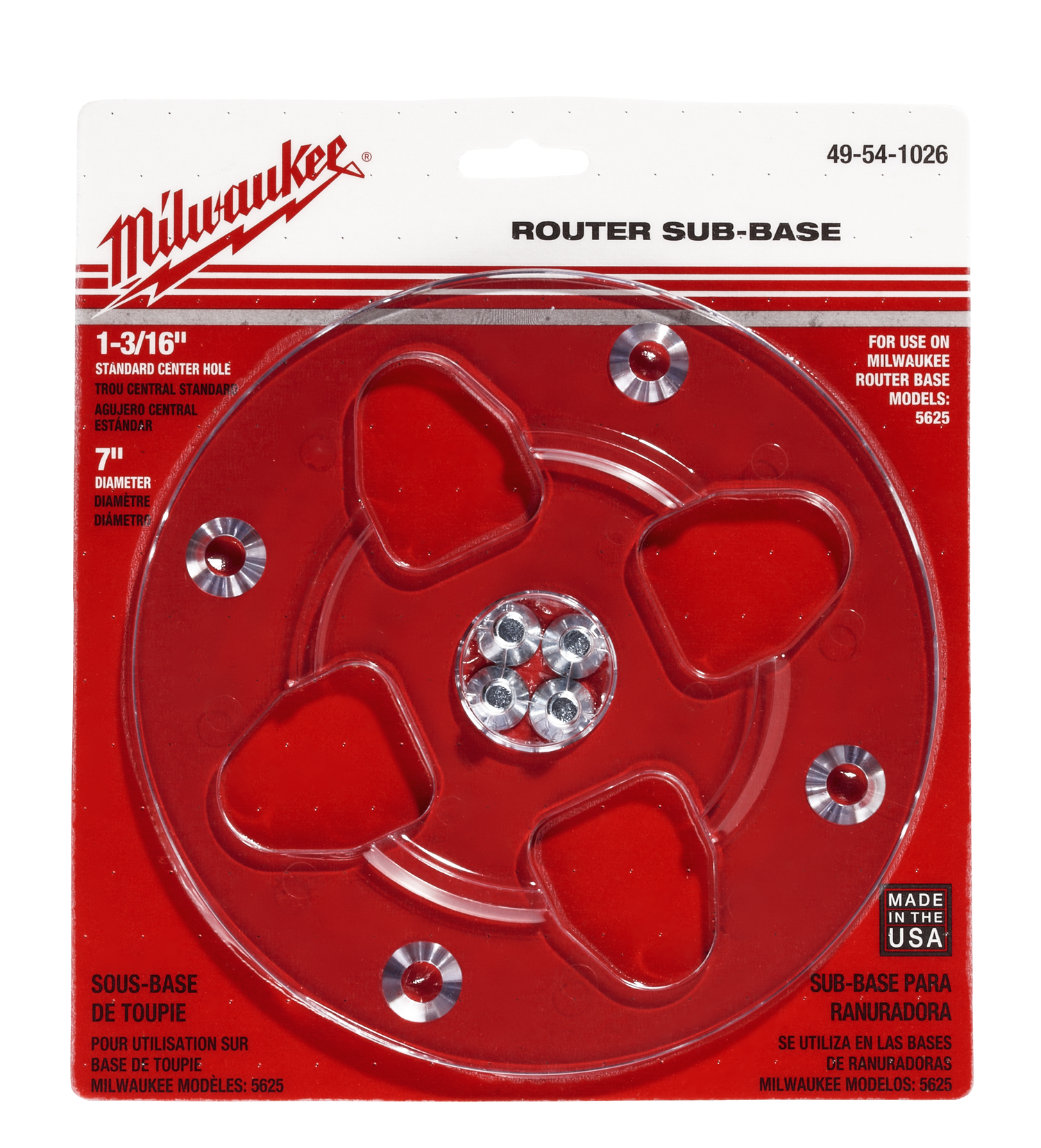 Product image for MILW 49-54-1026 SUB BASE ROUTER SMA