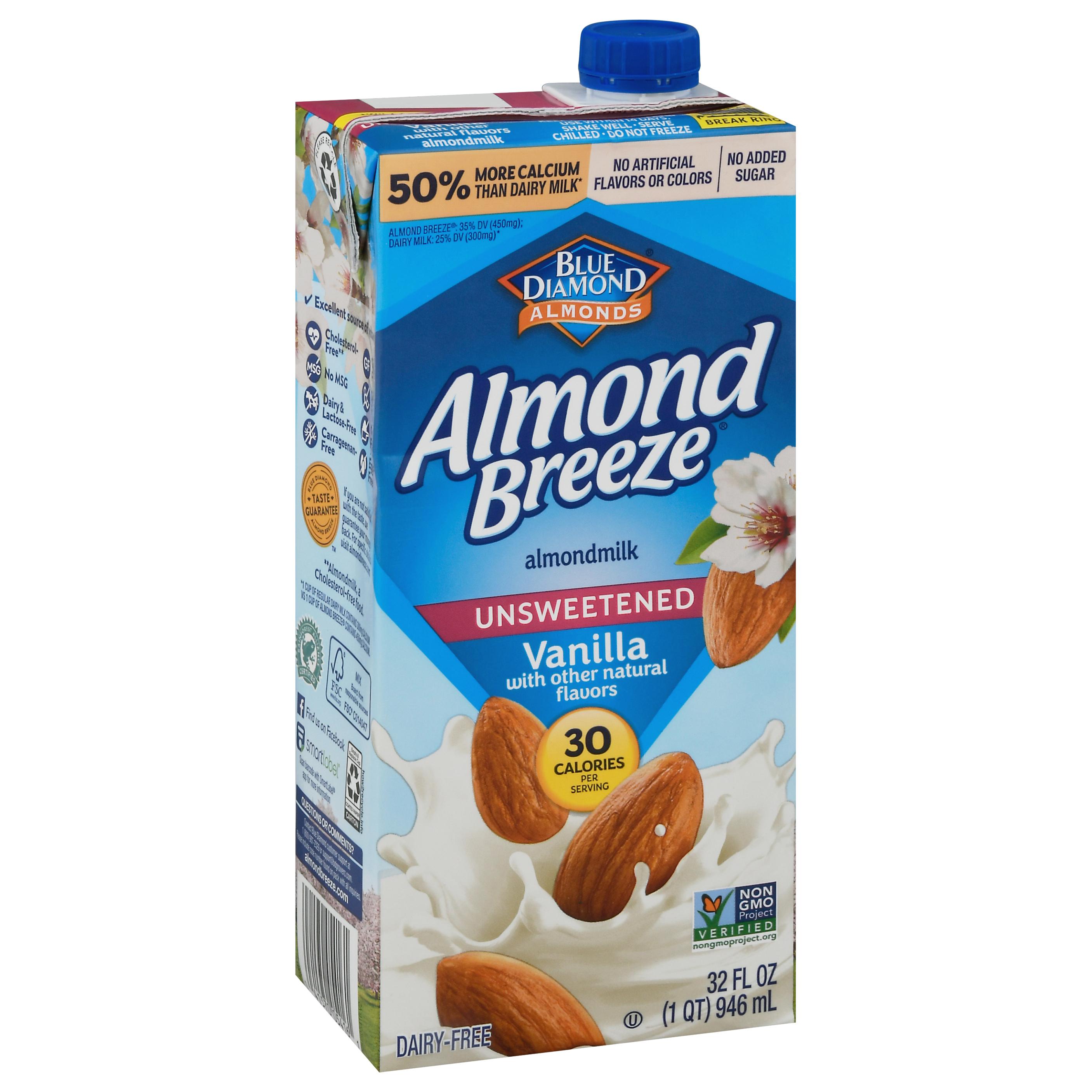 Almond Breeze Unsweetened Vanilla Almondmilk