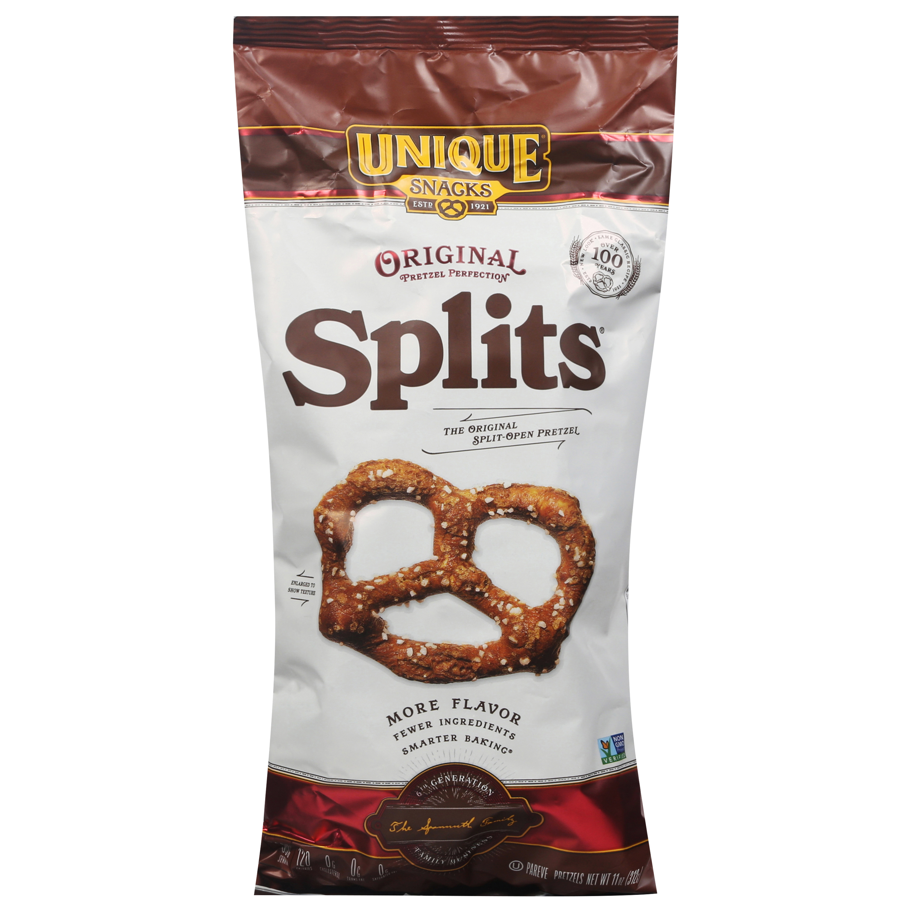 Unique Snacks Splits Original Pretzels
