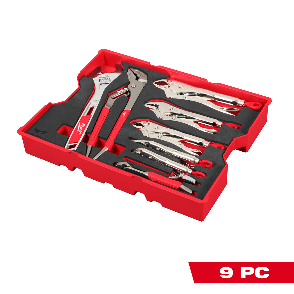 Product image for MILW 48-22-0160 9pc Pliers & Wrench