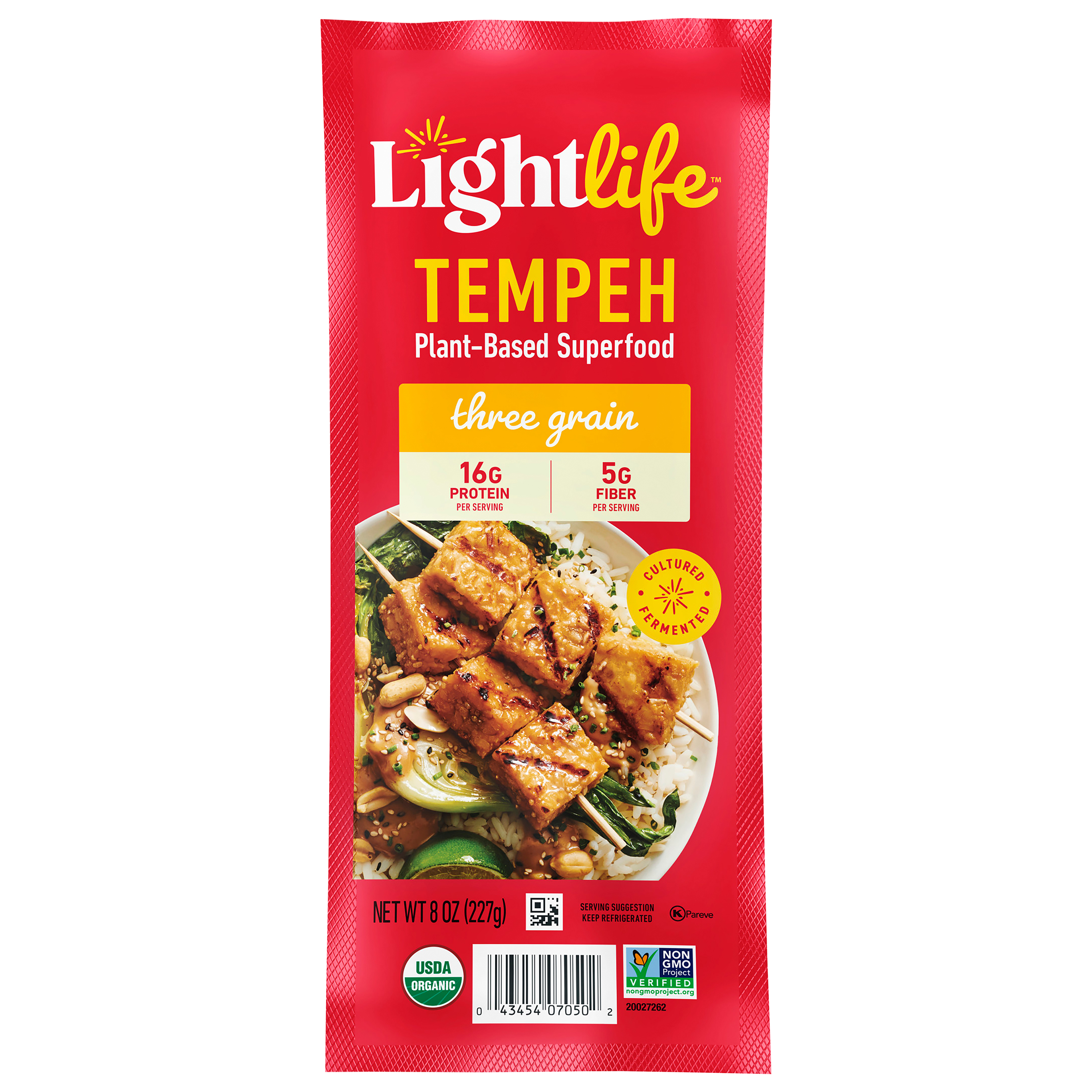 Lightlife Three Grain Organic Tempeh