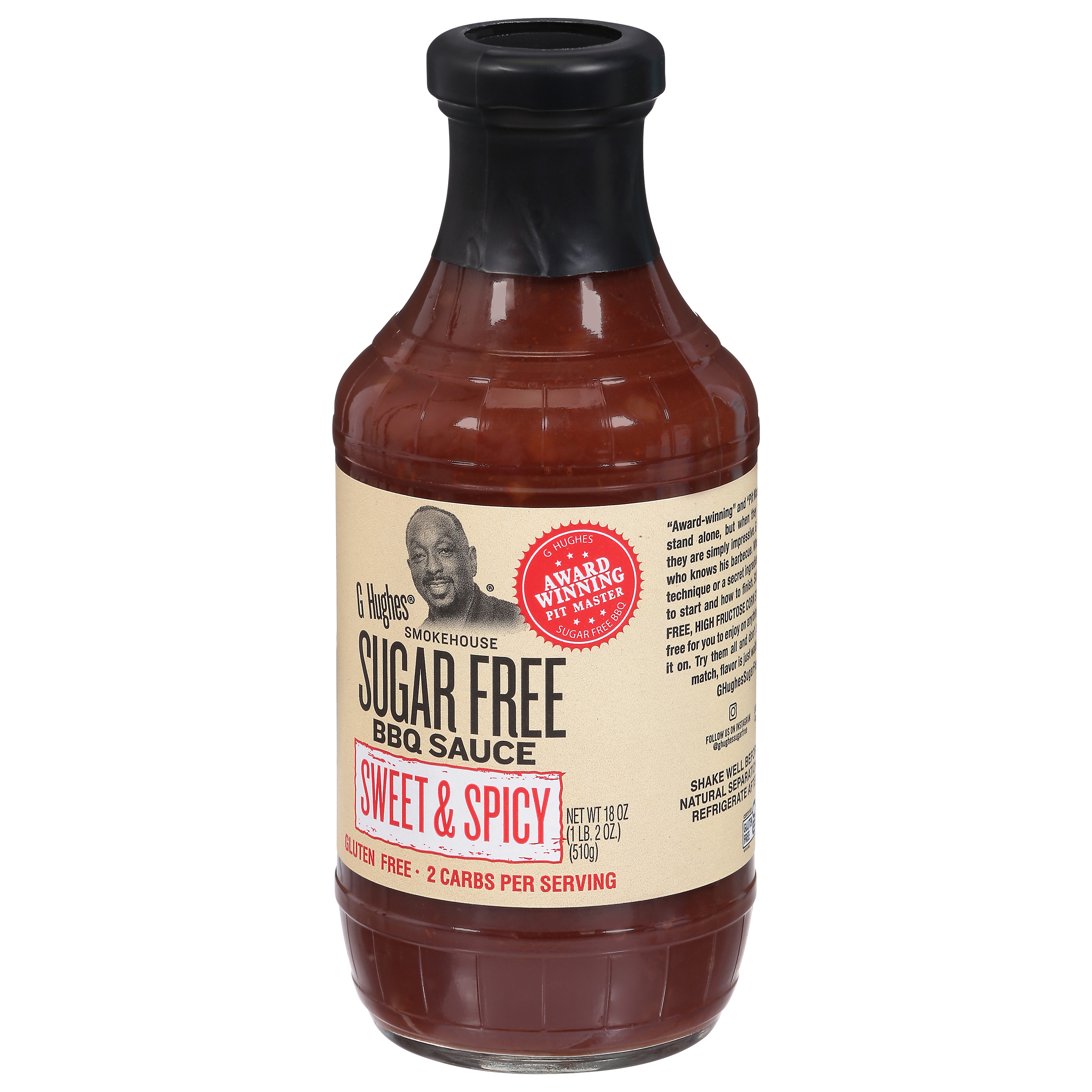 G Hughes Sugar Free Sweet & Spicy BBQ Sauce