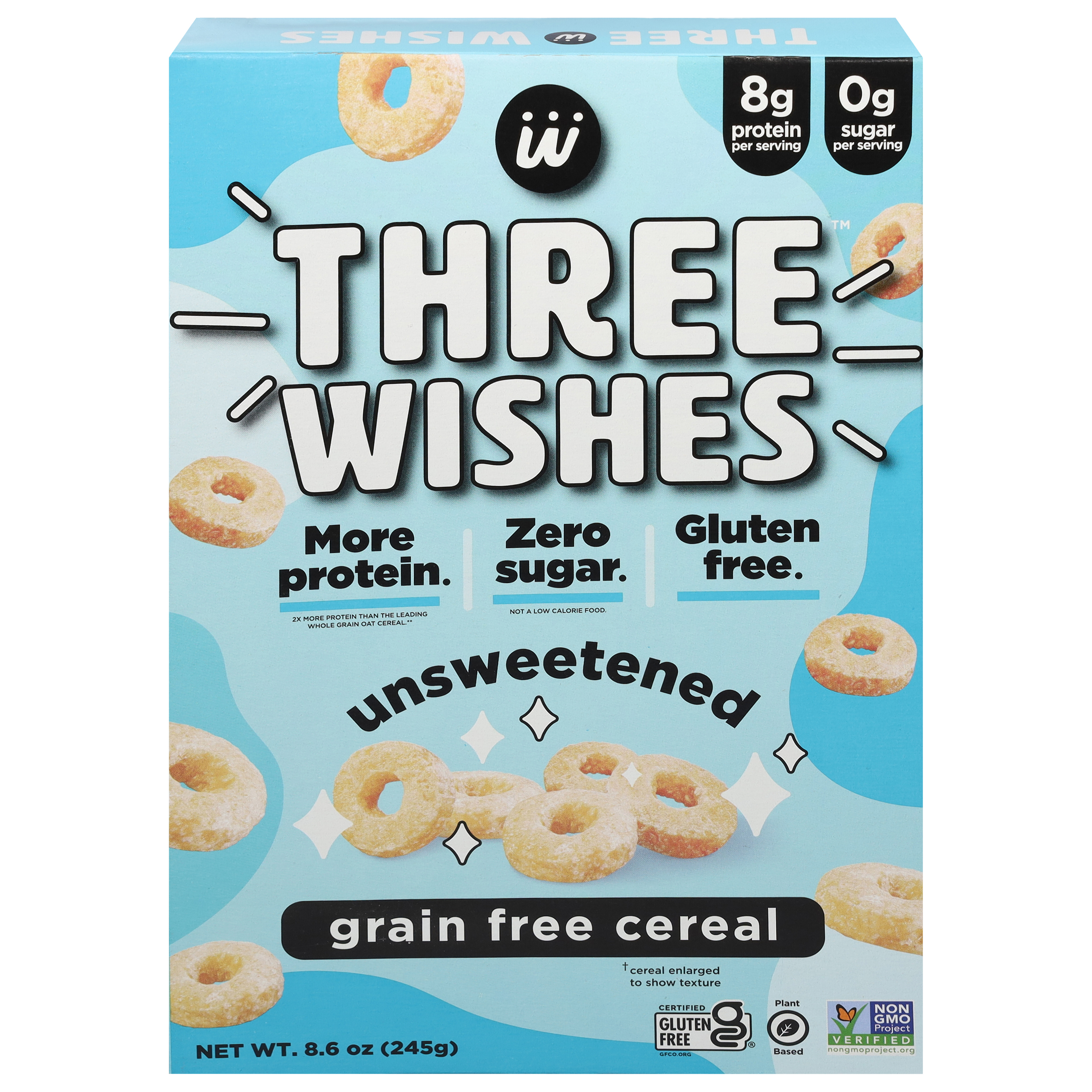 Three Wishes Grain Free Unsweetened Cereal