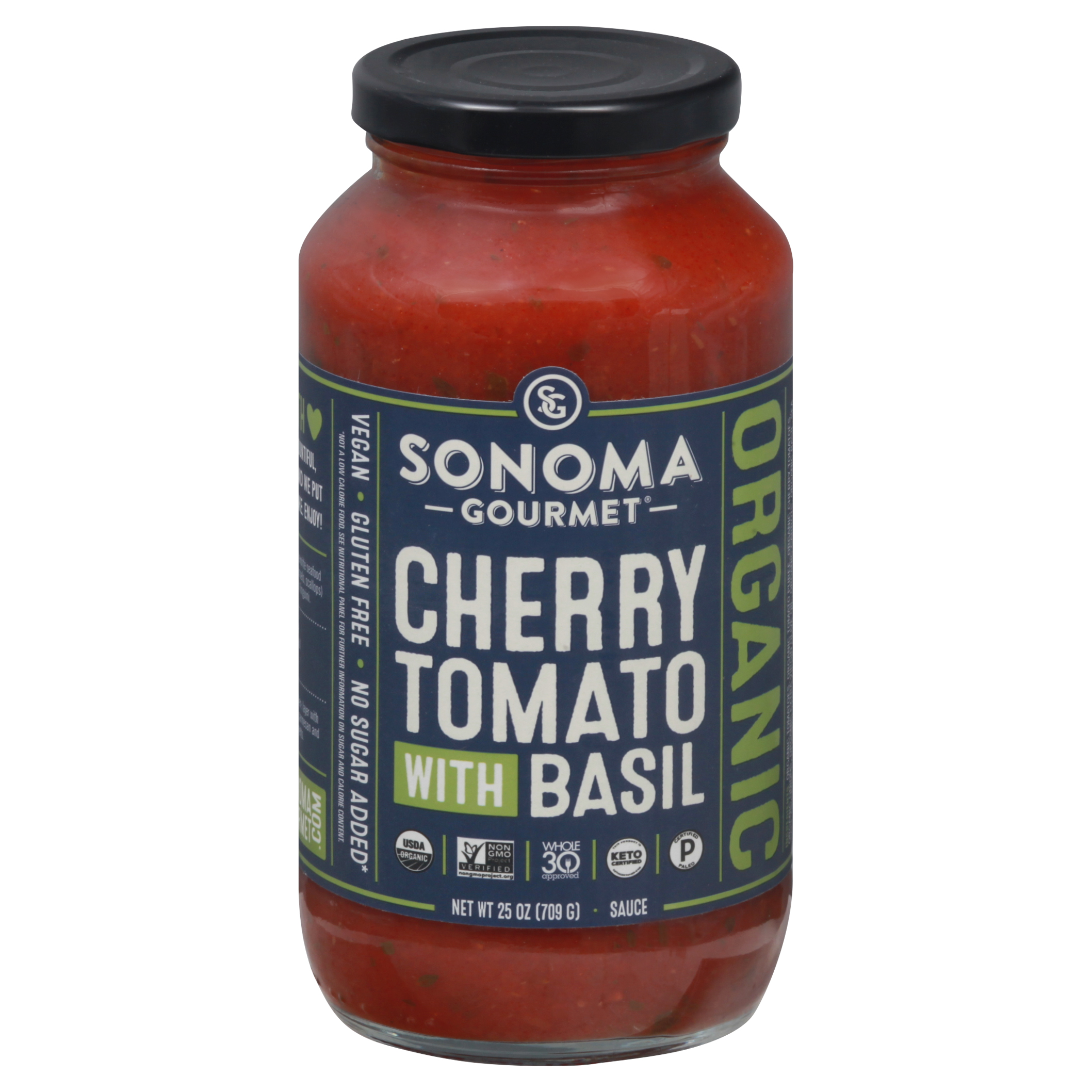 Sonoma Gourmet Organic Cherry Tomato with Basil Sauce