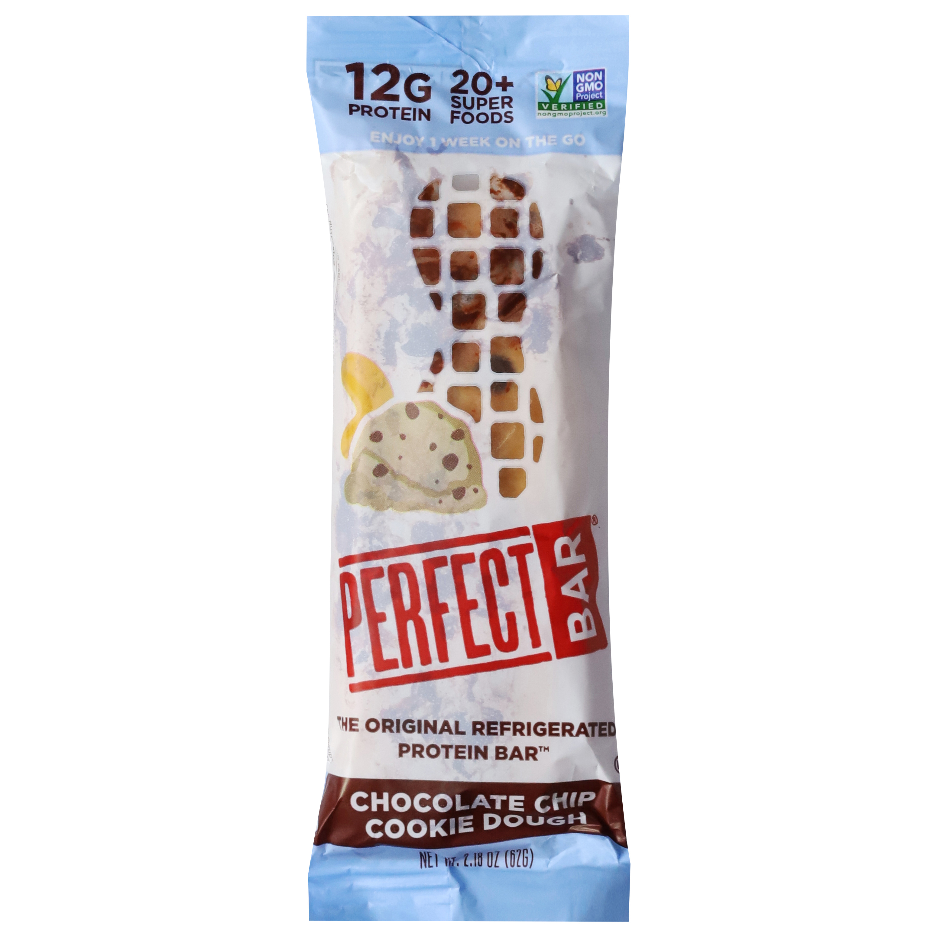 Perfect Bar Chocolate Chip Cookie Dough Protein Bar