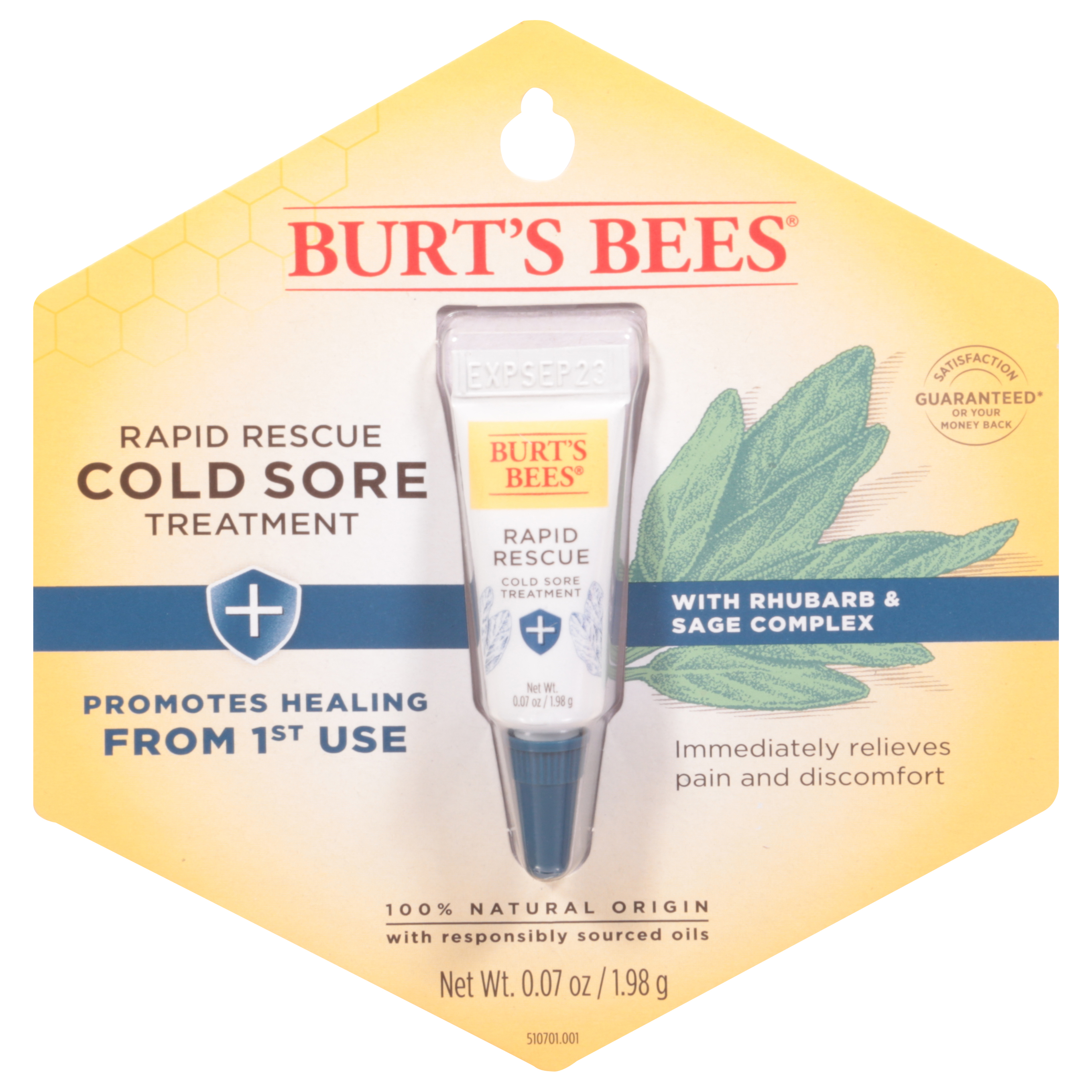 Burt's Bees Rapid Rescue Cold Sore Treatment