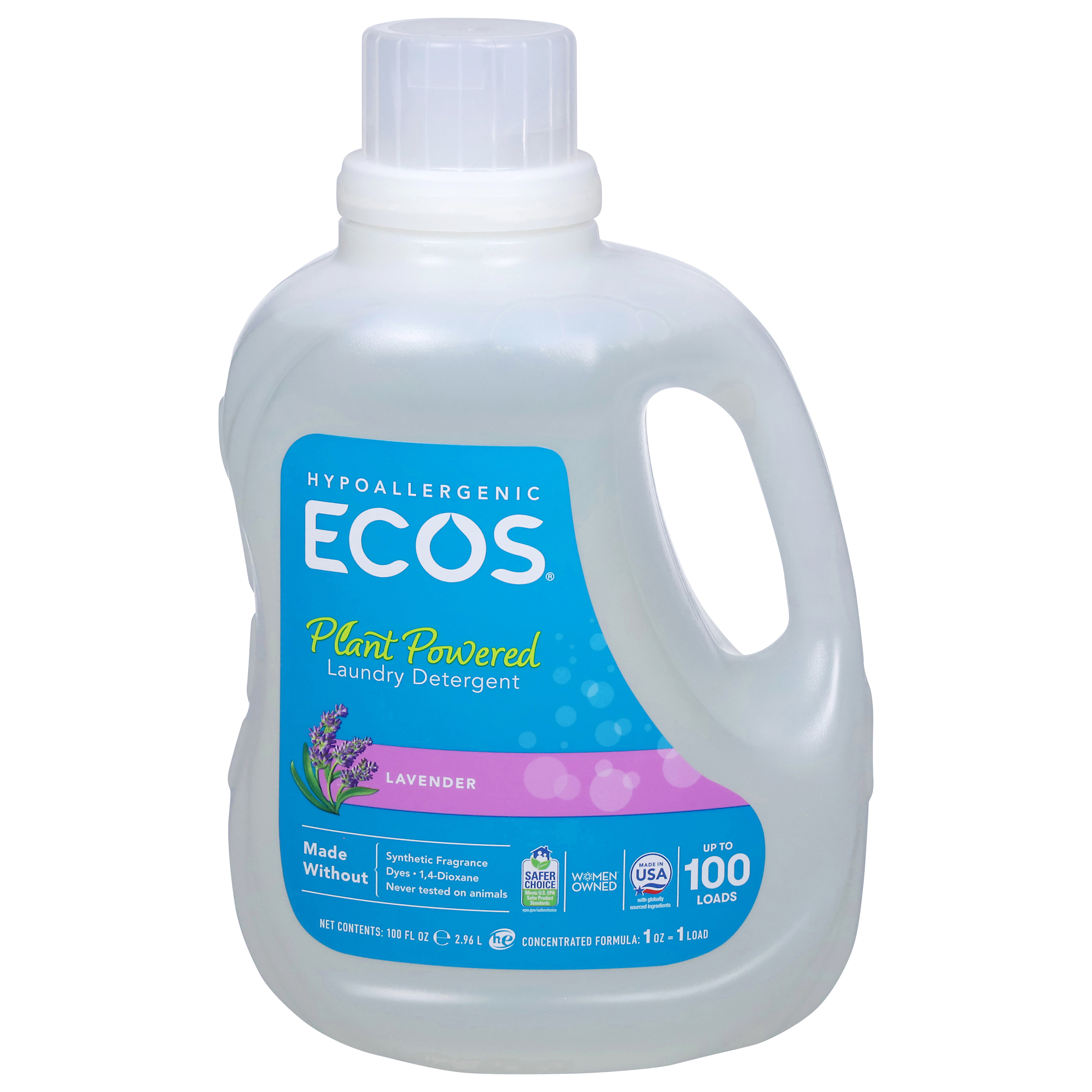 Ecos Plant Powered Lavender Laundry Detergent