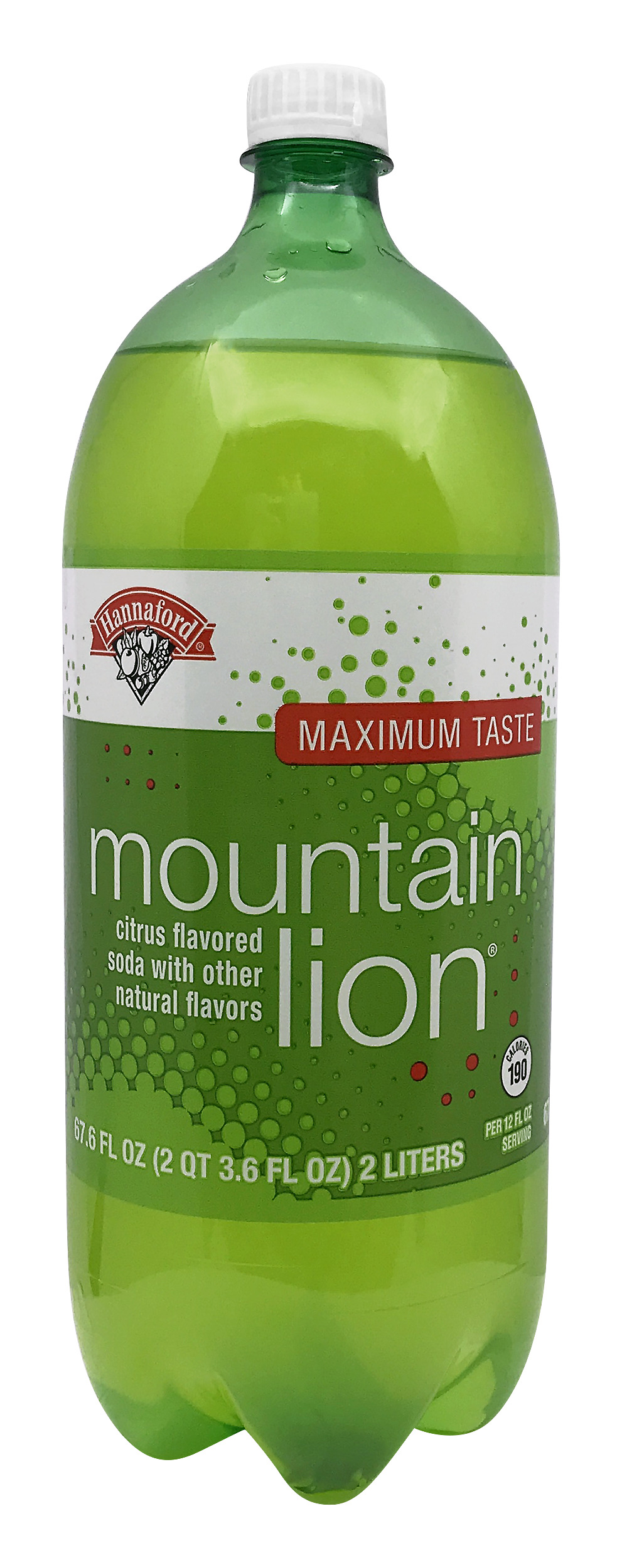 Hannaford Maximum Taste Mountain Lion Soda