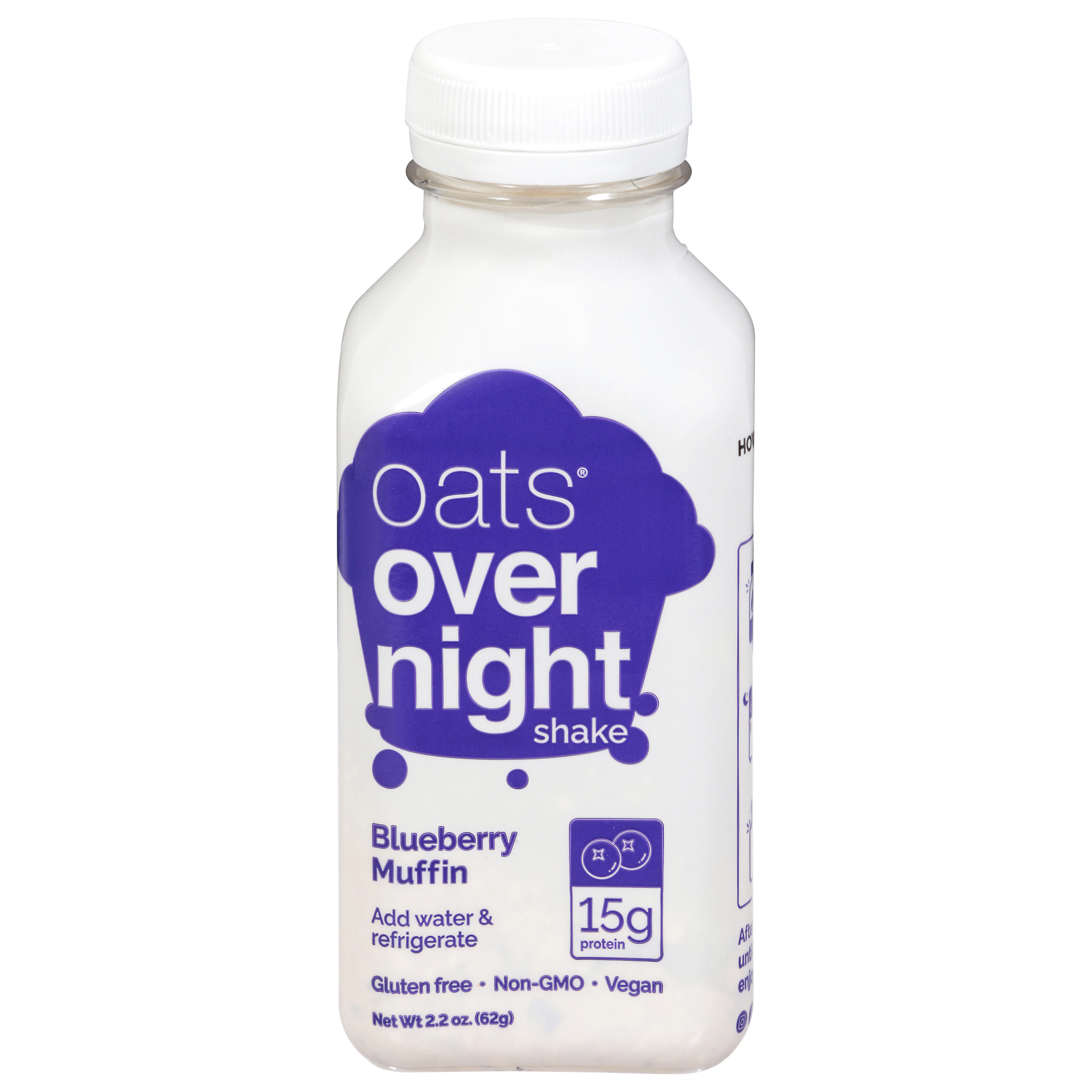 Oats Overnight Blueberry Muffin Shake
