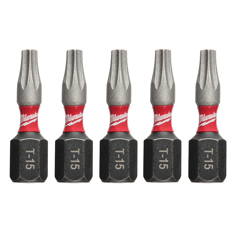 SHOCKWAVE™ 1 in. T15 Impact Driver Bits 5PK Image