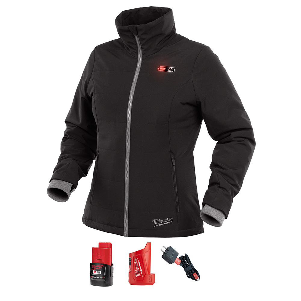 M12™ Women's Heated Softshell Jacket Kit 2X (Black)