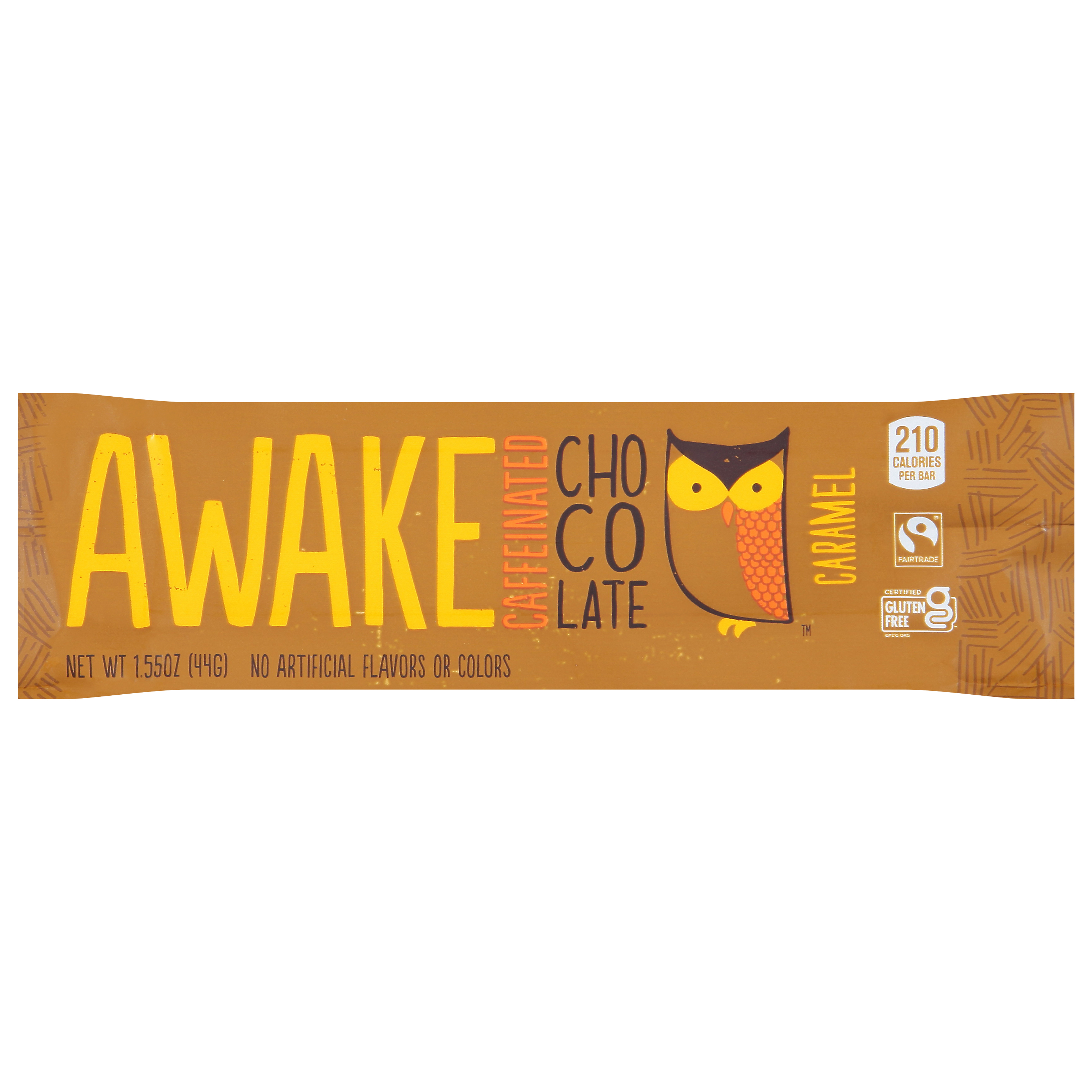 Awake Caffeinated Chocolate Caramel Bar