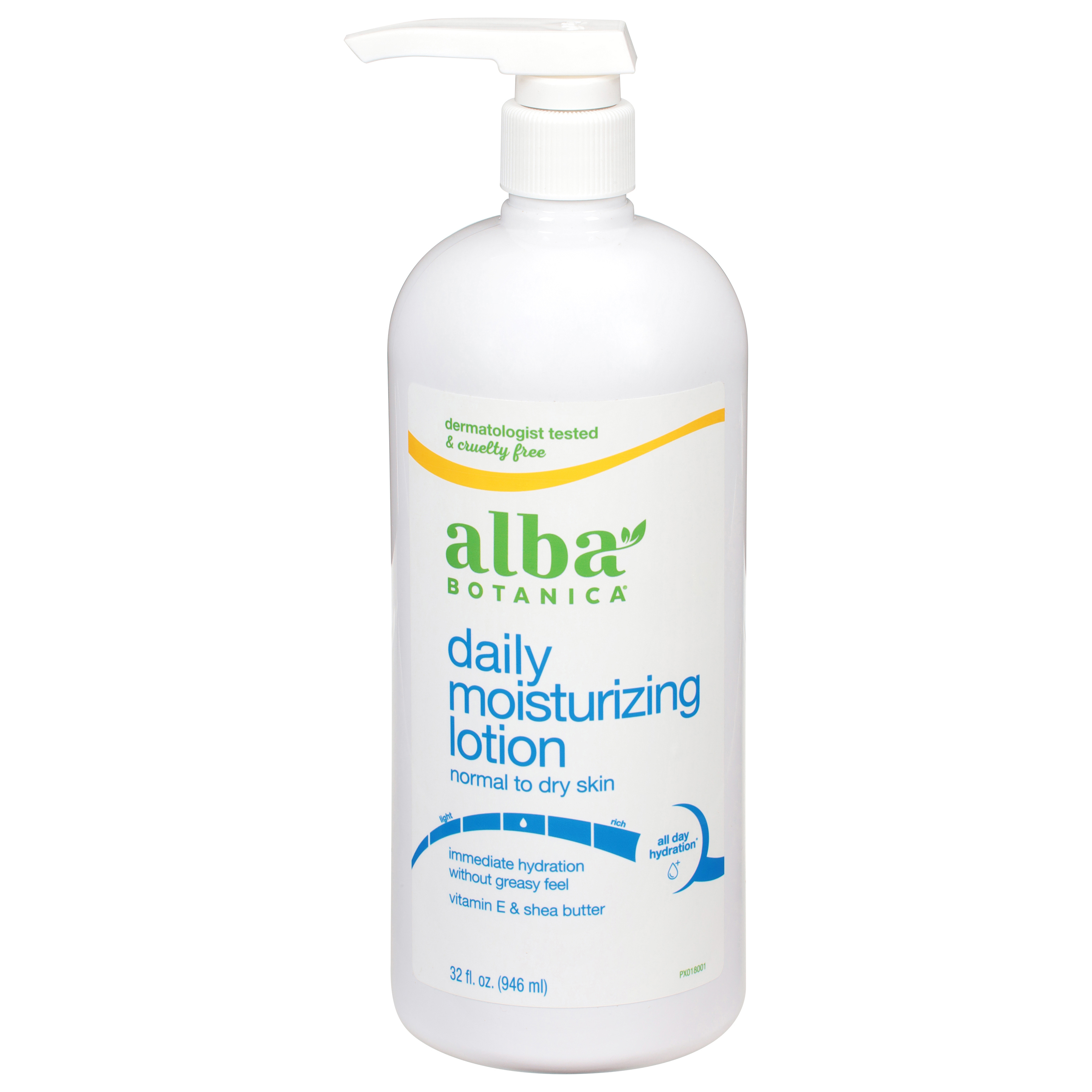 Alba Botanica Vitamin E & Shea Butter Daily Moisturizing Lotion