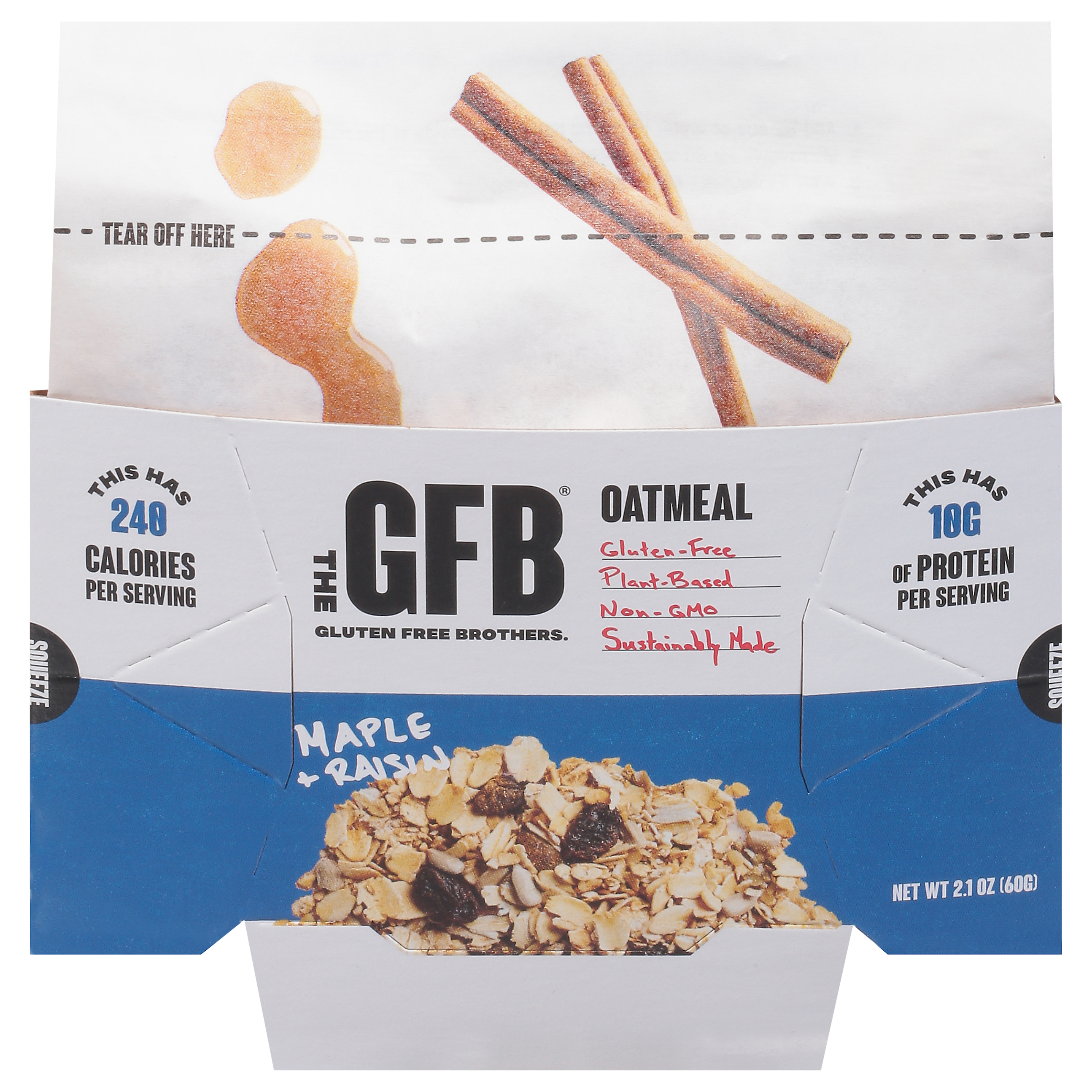 GFB Maple + Raisin Oatmeal