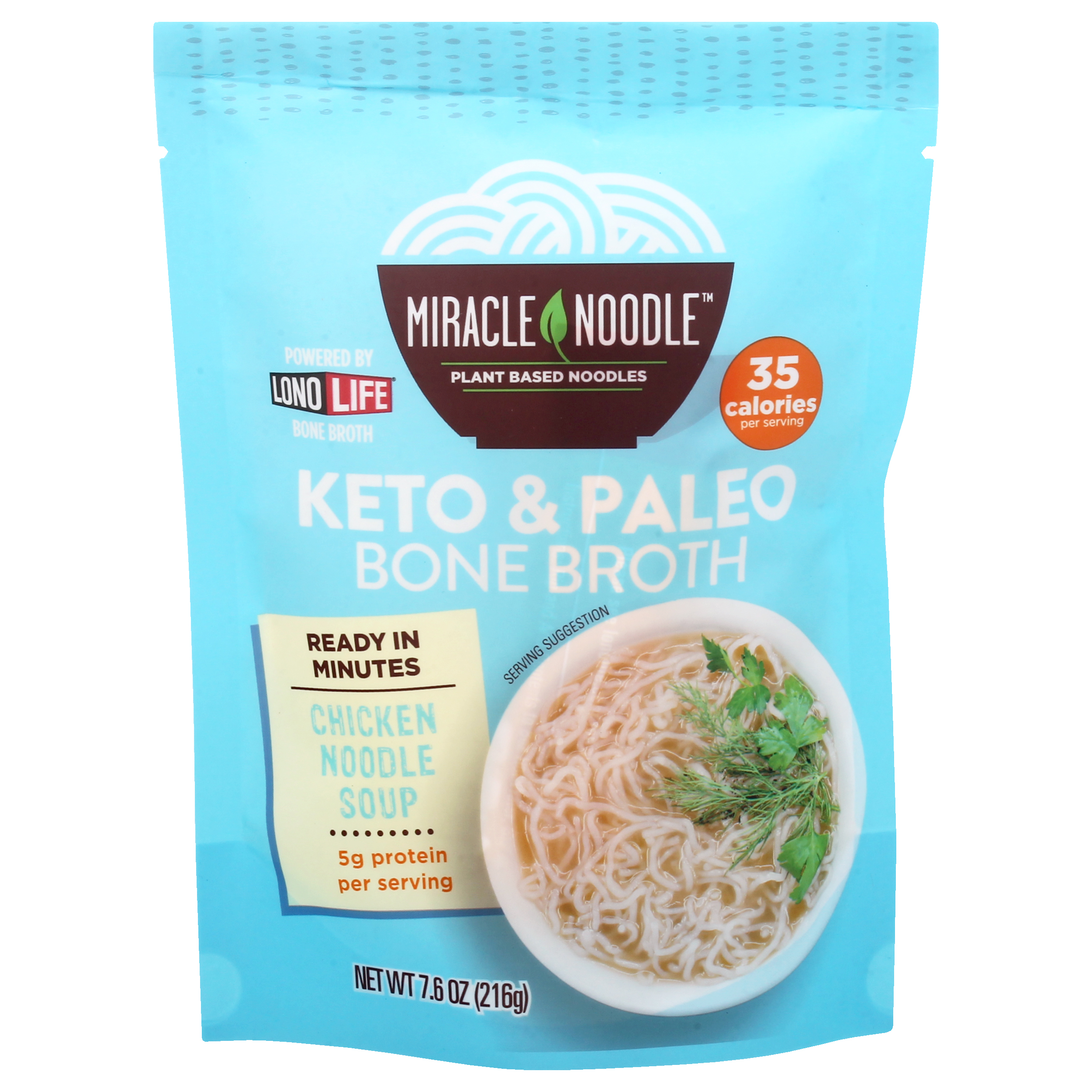 Miracle Noodles Bone Broth Chicken Noodle Soup
