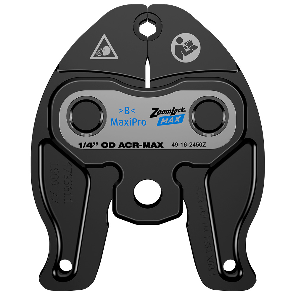 1/4" ZoomLock MAX Press Jaw for M12 FORCE LOGIC Press Tools