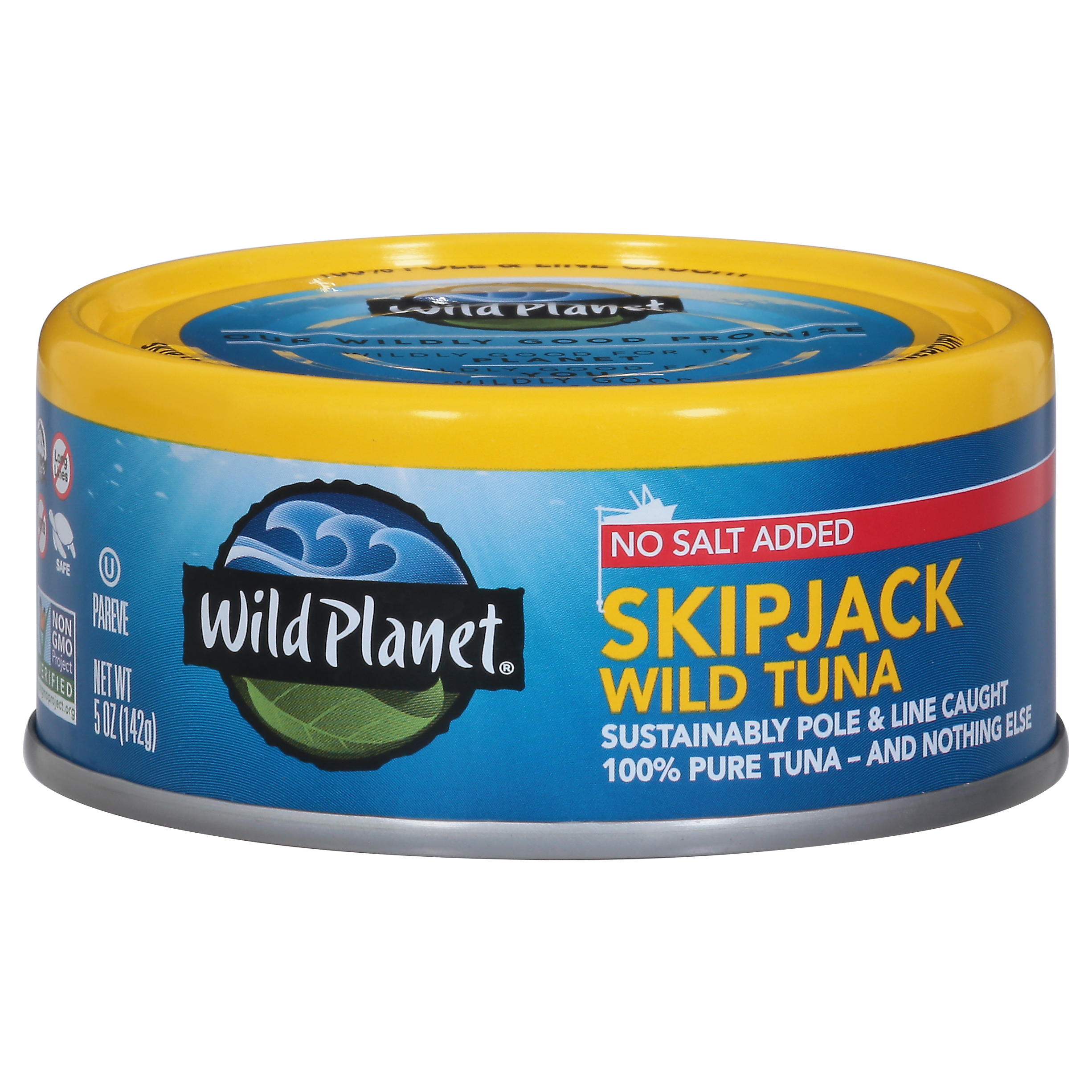 Wild Planet Skipjack No Salt Added Wild Tuna