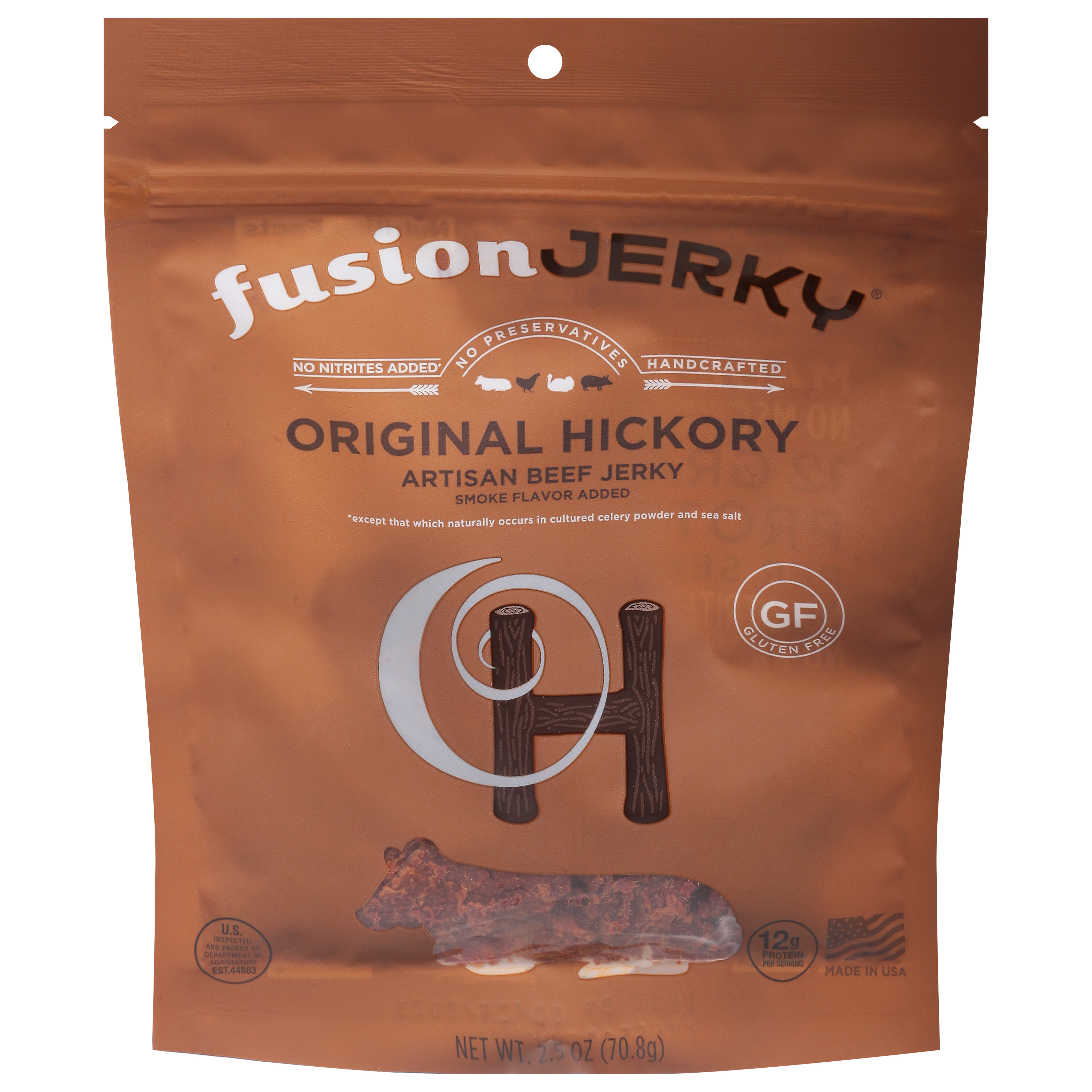 Fusion Jerky Hickory Original