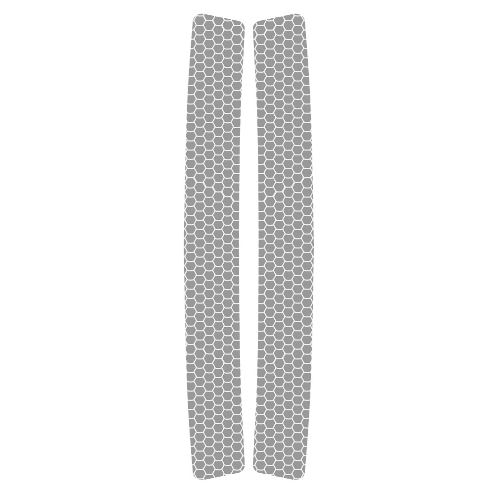 20 Pack 2PC Reflective Strips - Silver